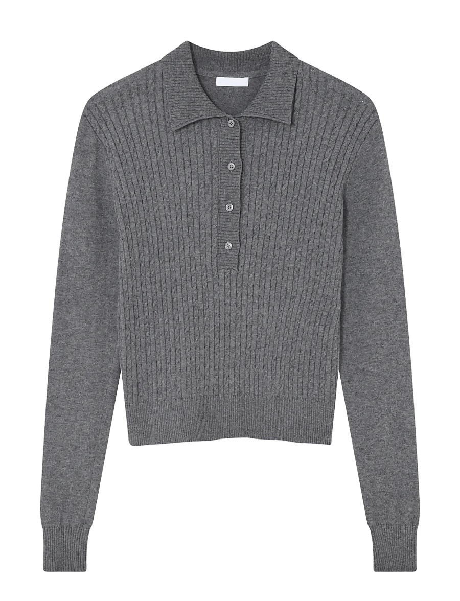 2NDDAY - 2NDJaneice - Soft Wool - stickade tröjor - medium grey melange - 1