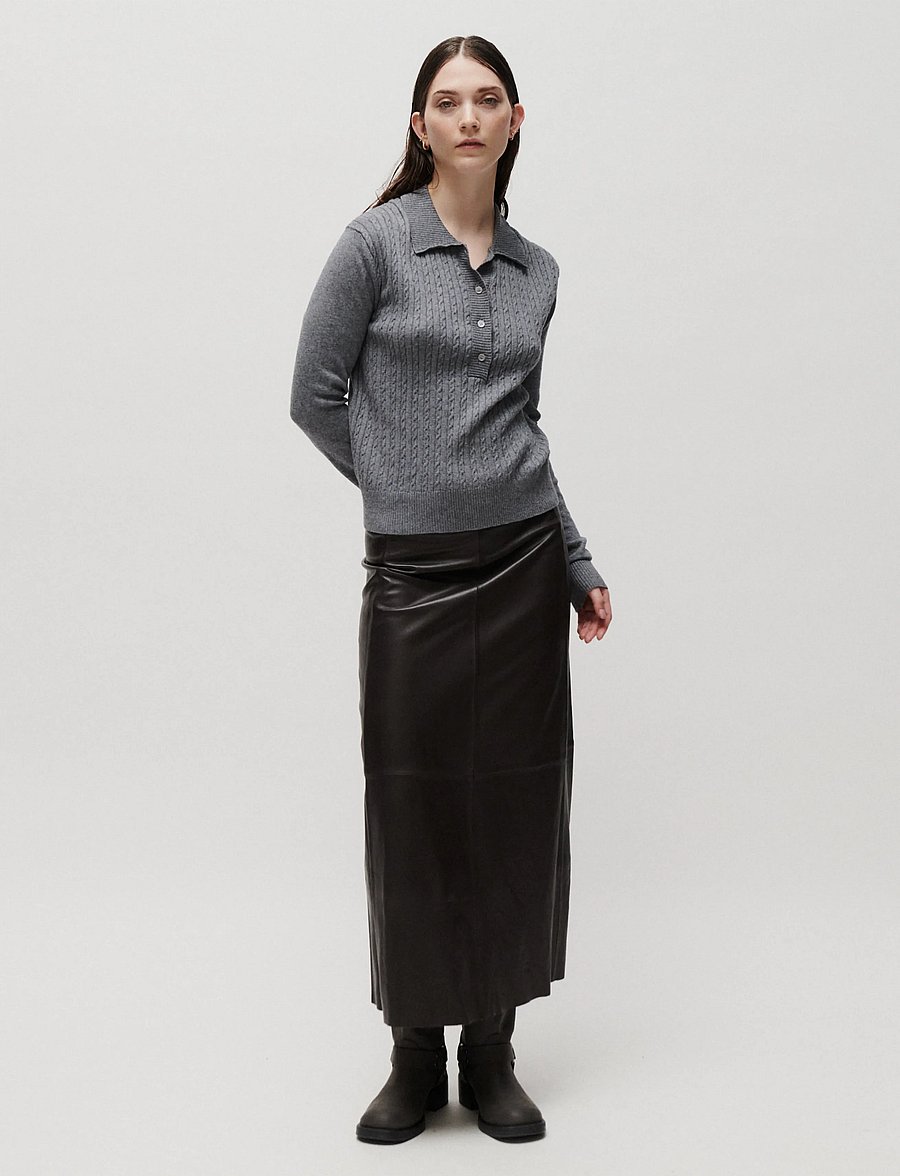 2NDDAY - 2NDJaneice - Soft Wool - stickade tröjor - medium grey melange - 3