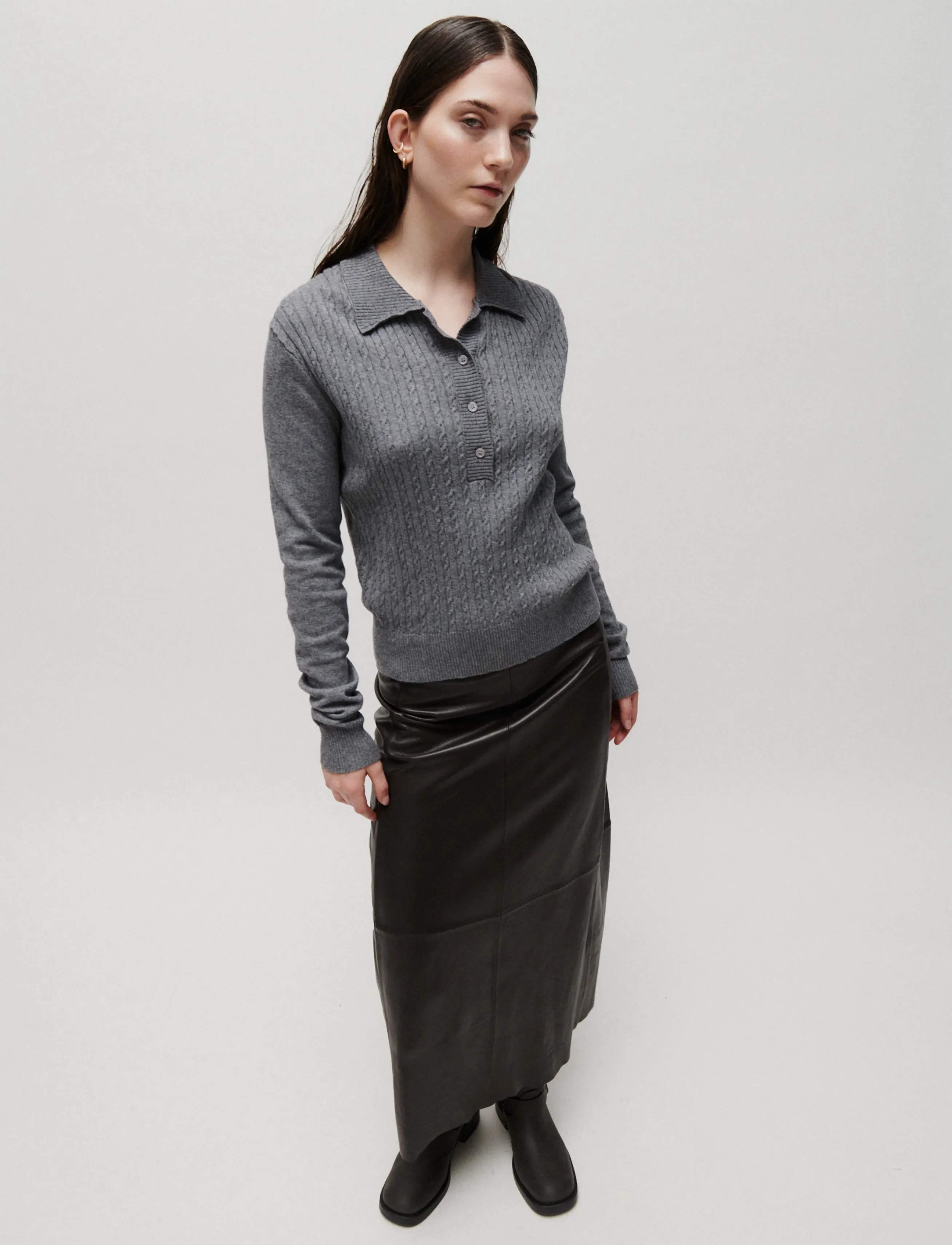 2NDDAY - 2NDJaneice - Soft Wool - medium grey melange - 4