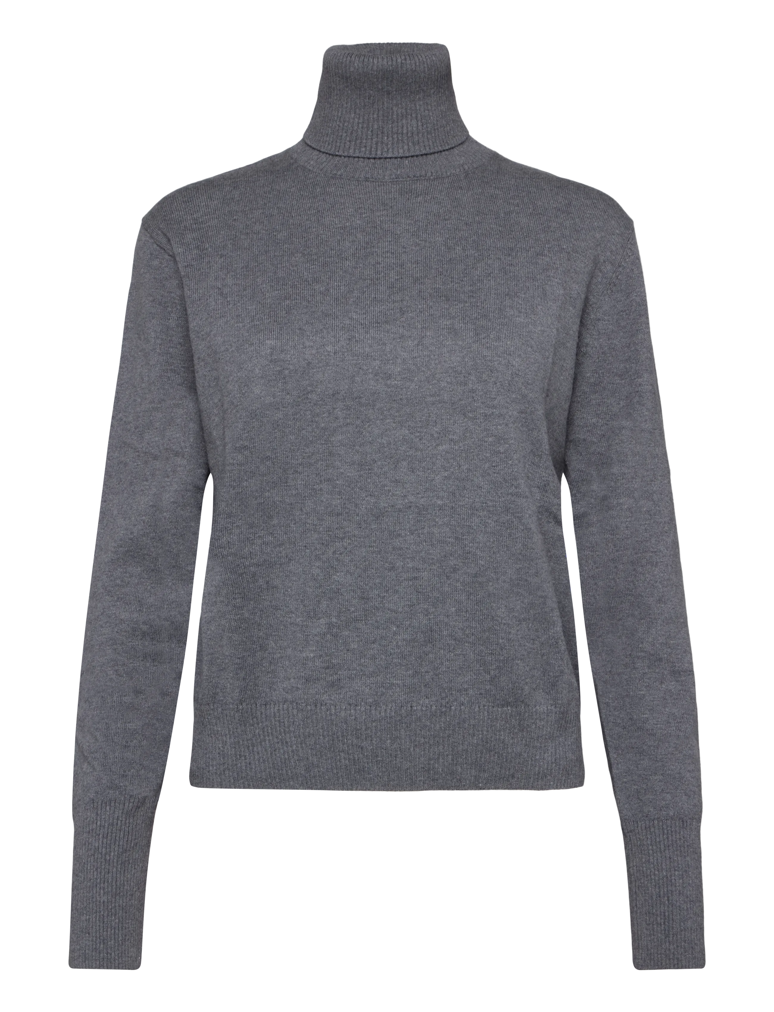 2NDDAY 2NDPorto - Soft Wool - Pullover - MEDIUM GREY MEL. / grey
