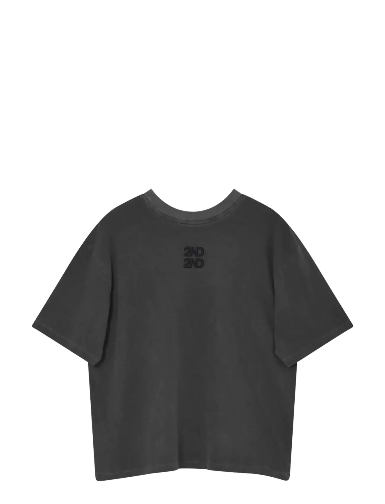 2NDDAY 2NDArale - Overwashed Jersey - T-särgid ja alussärgid - BLACK / black