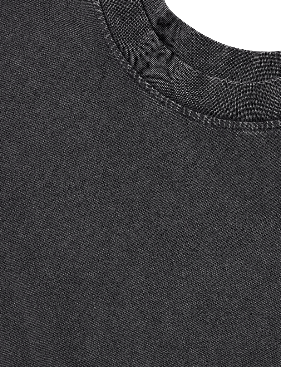 2NDDAY - 2NDArale - Overwashed Jersey - t-shirts - black - 2
