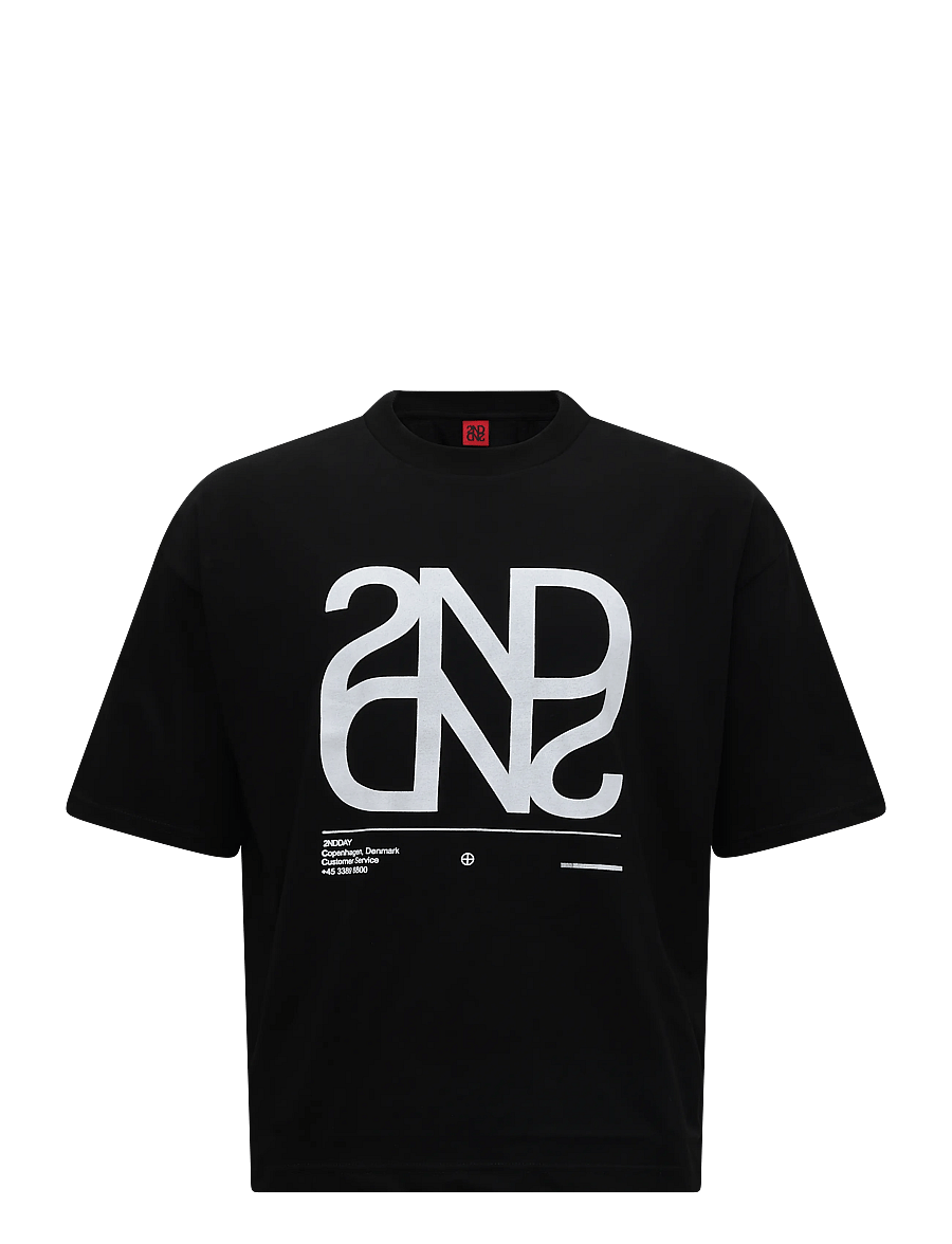 2NDDAY - 2NDArala - Midweight Jersey - t-shirts - black - 1