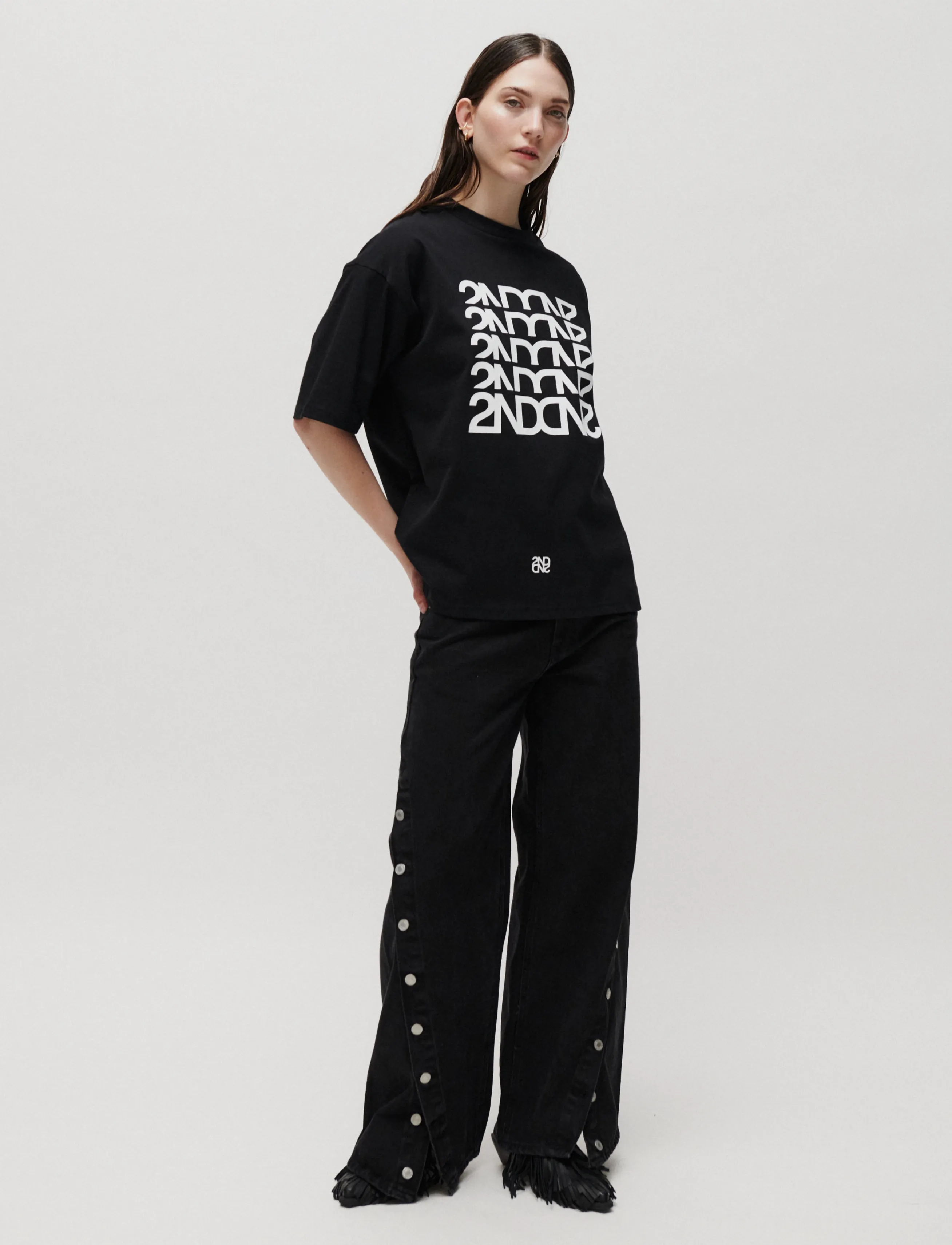 2NDDAY 2Ndarala Midweight Jersey t-shirts dam – bild 3