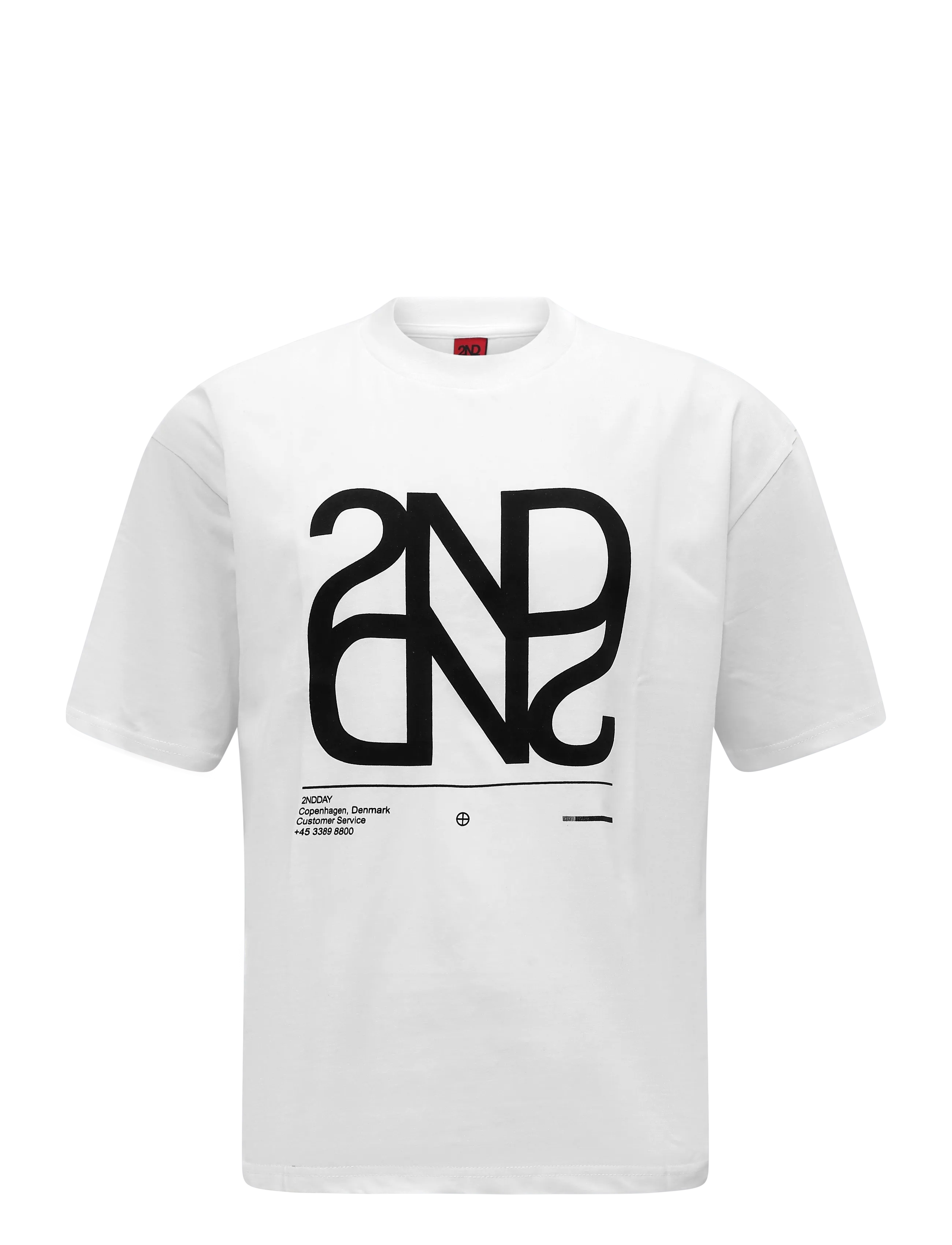 2NDDAY - 2NDArala - Midweight Jersey - t-shirts - brilliant white - 1