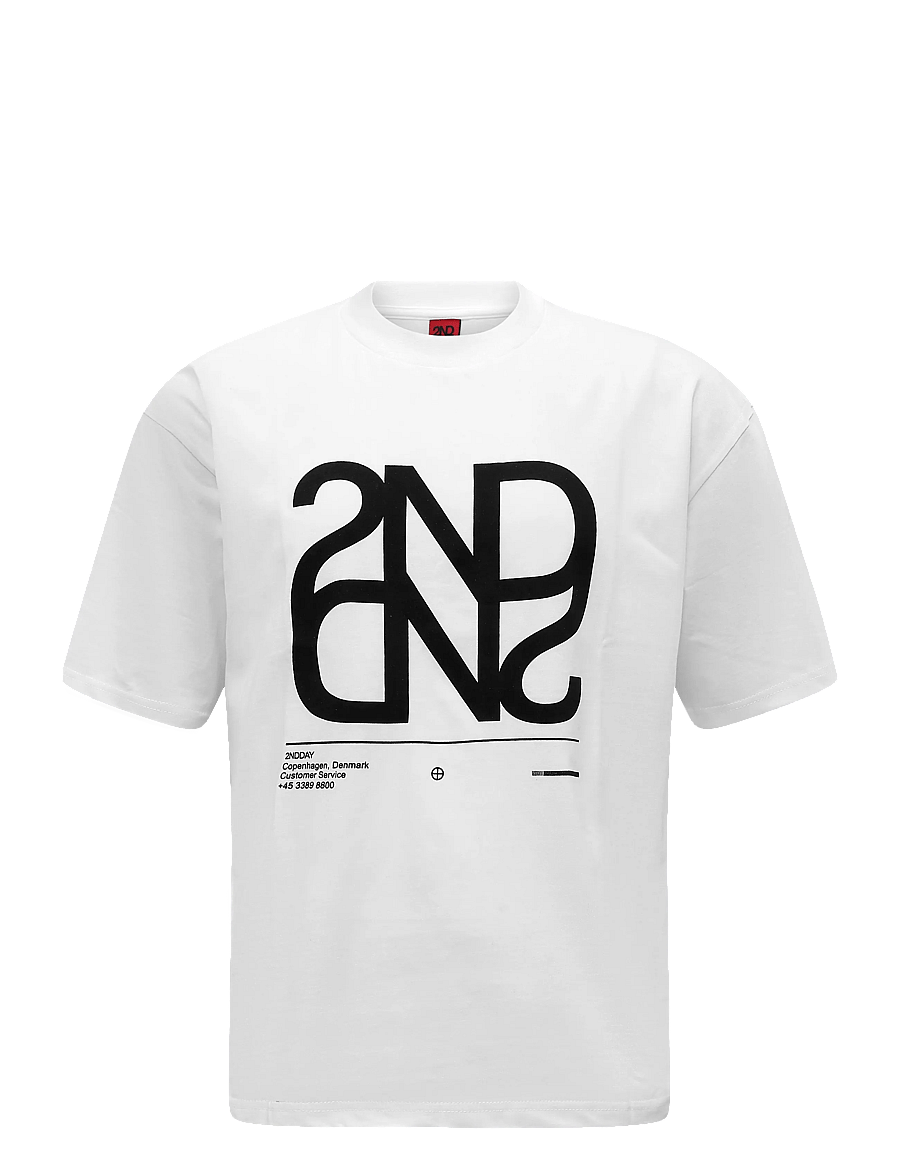 2NDDAY - 2NDArala - Midweight Jersey - t-shirts - brilliant white - 1