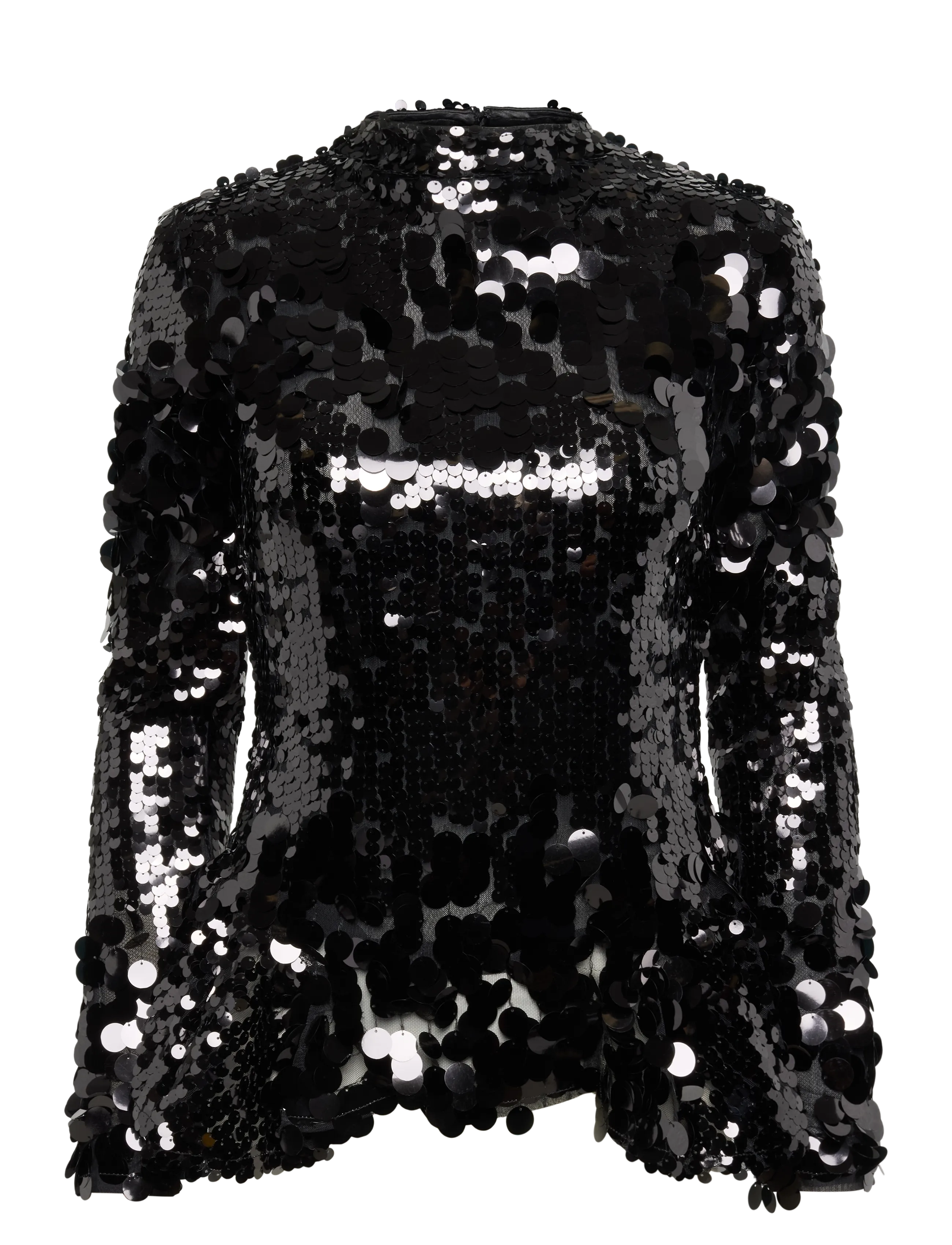 2NDDAY - 2NDHista - Glitzy Sequin - pikkade varrukatega pluusid - black - 1