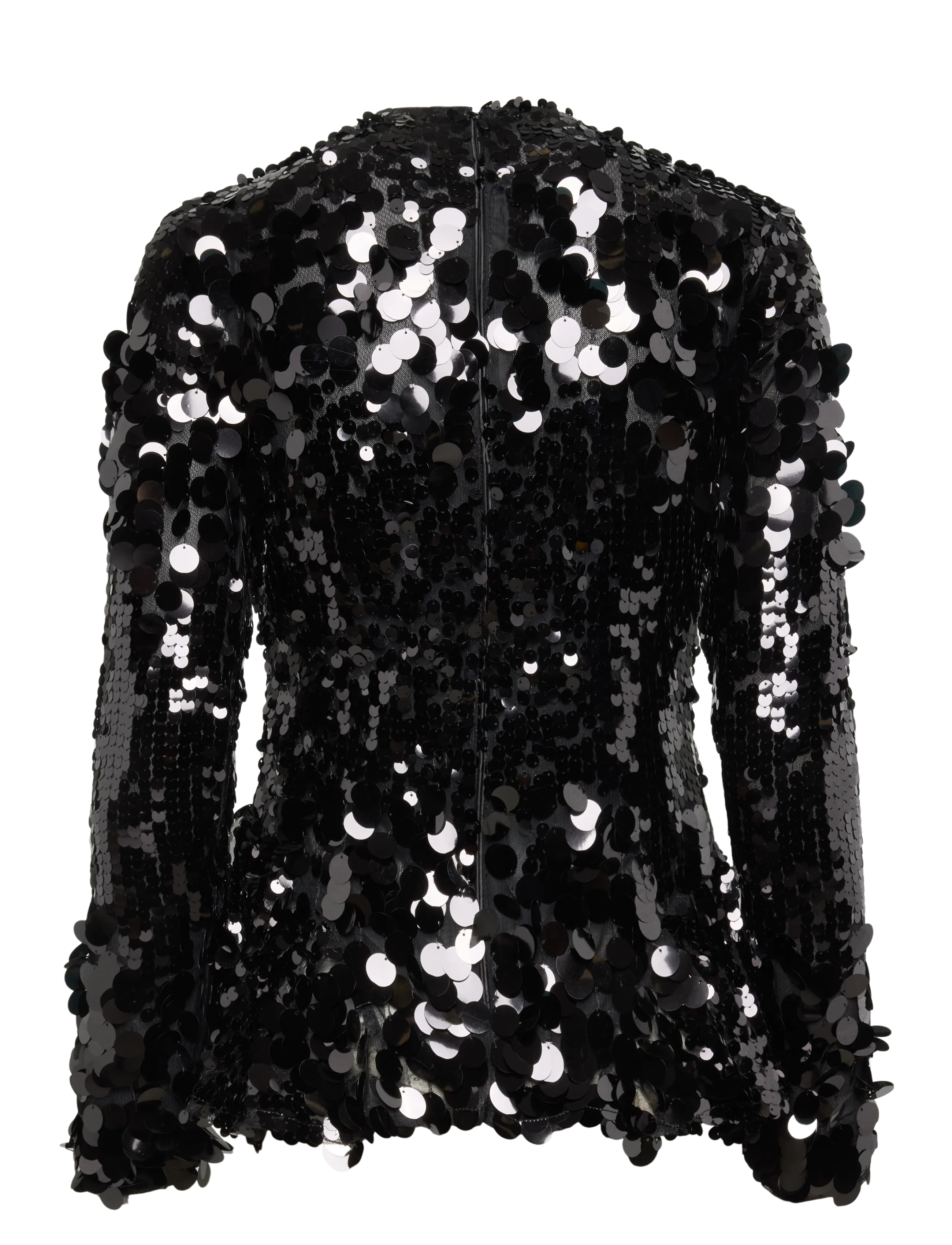 2NDDAY - 2NDHista - Glitzy Sequin - pikkade varrukatega pluusid - black - 2