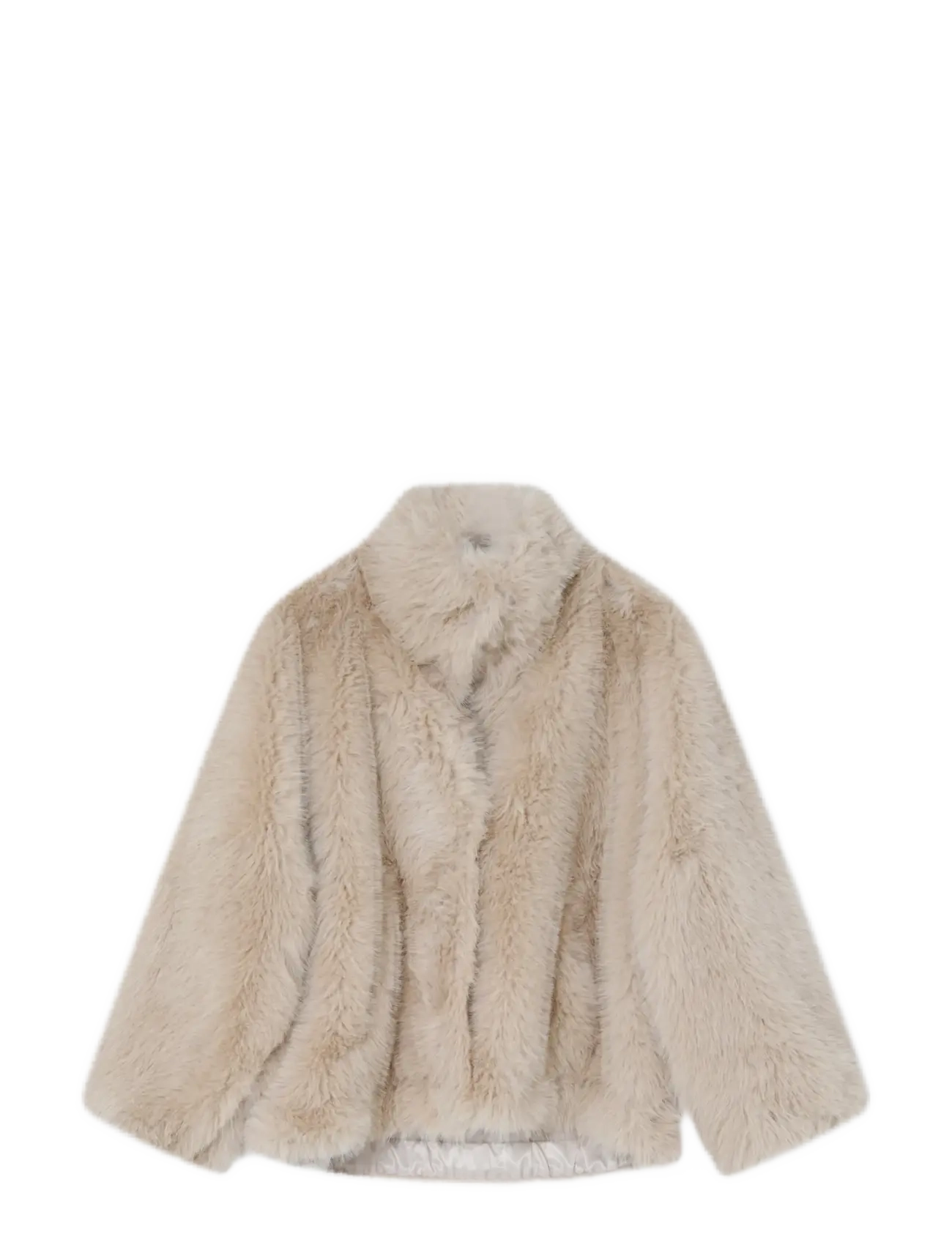 2NDDAY - 2NDFritz - Rabbi - faux fur jakker - brown rice - 2