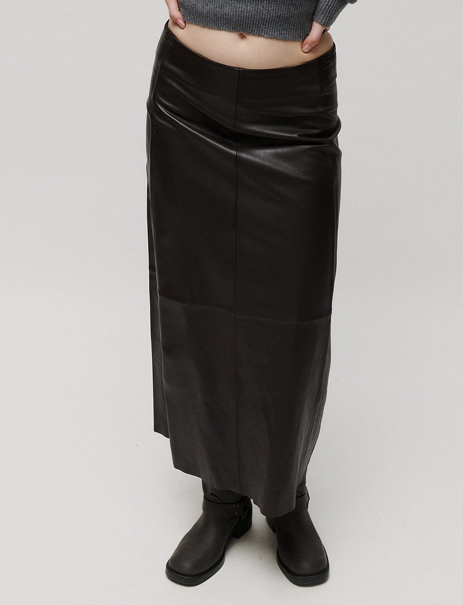 2NDDAY - 2NDMarvina - Classic Leather - lederröcke - java - 0
