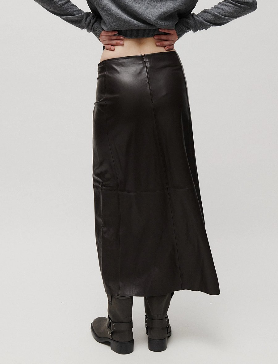2NDDAY - 2NDMarvina - Classic Leather - lederröcke - java - 5
