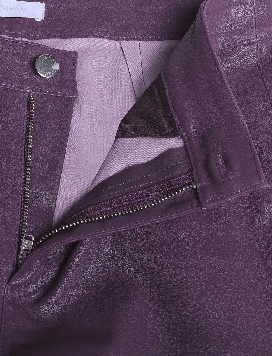 2NDDAY - 2NDLeya - Stretch Leather - lederhosen - hortensia - 3