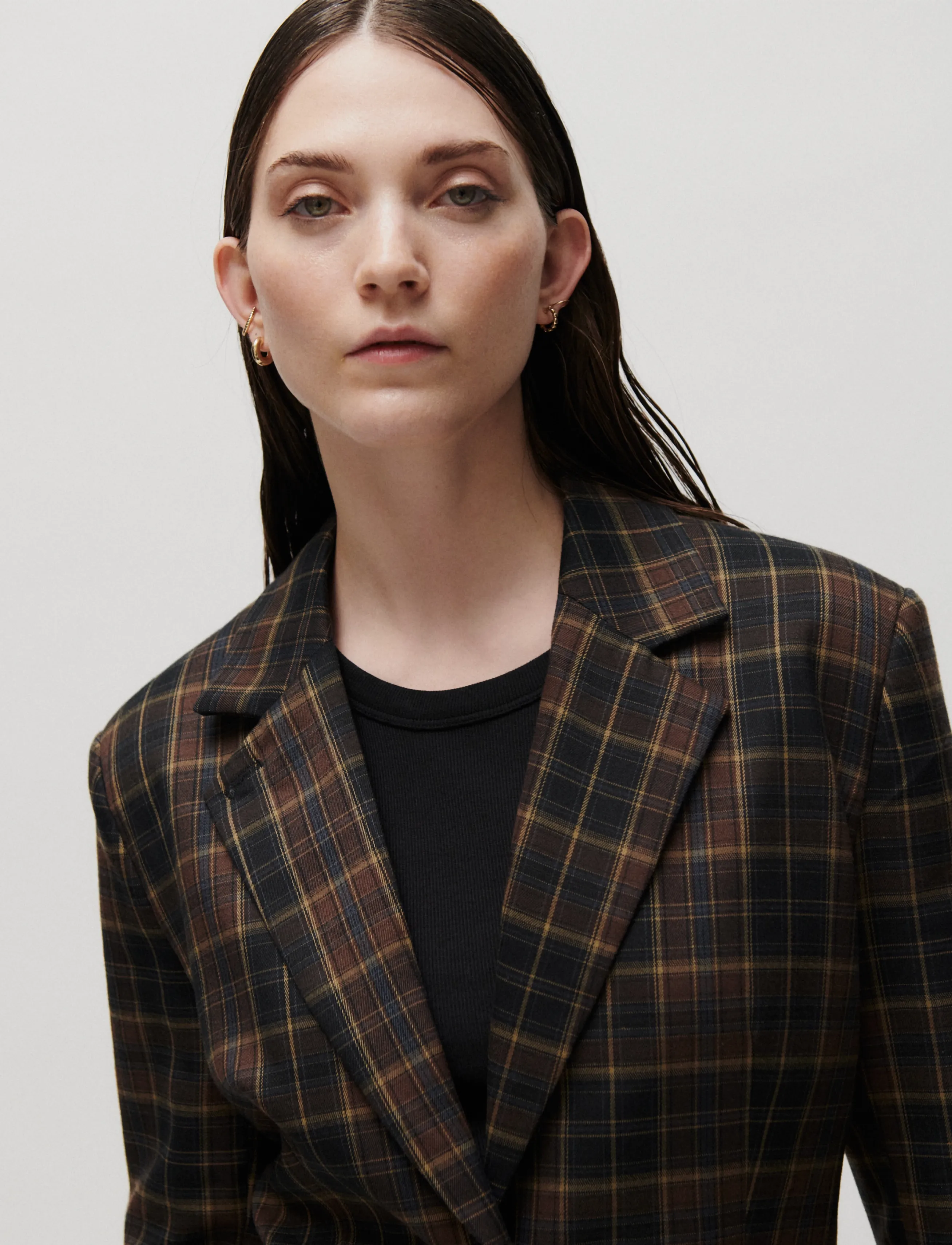 2NDDAY - 2NDMaeva - Modern Checks - enkeltradede blazere - java check - 5