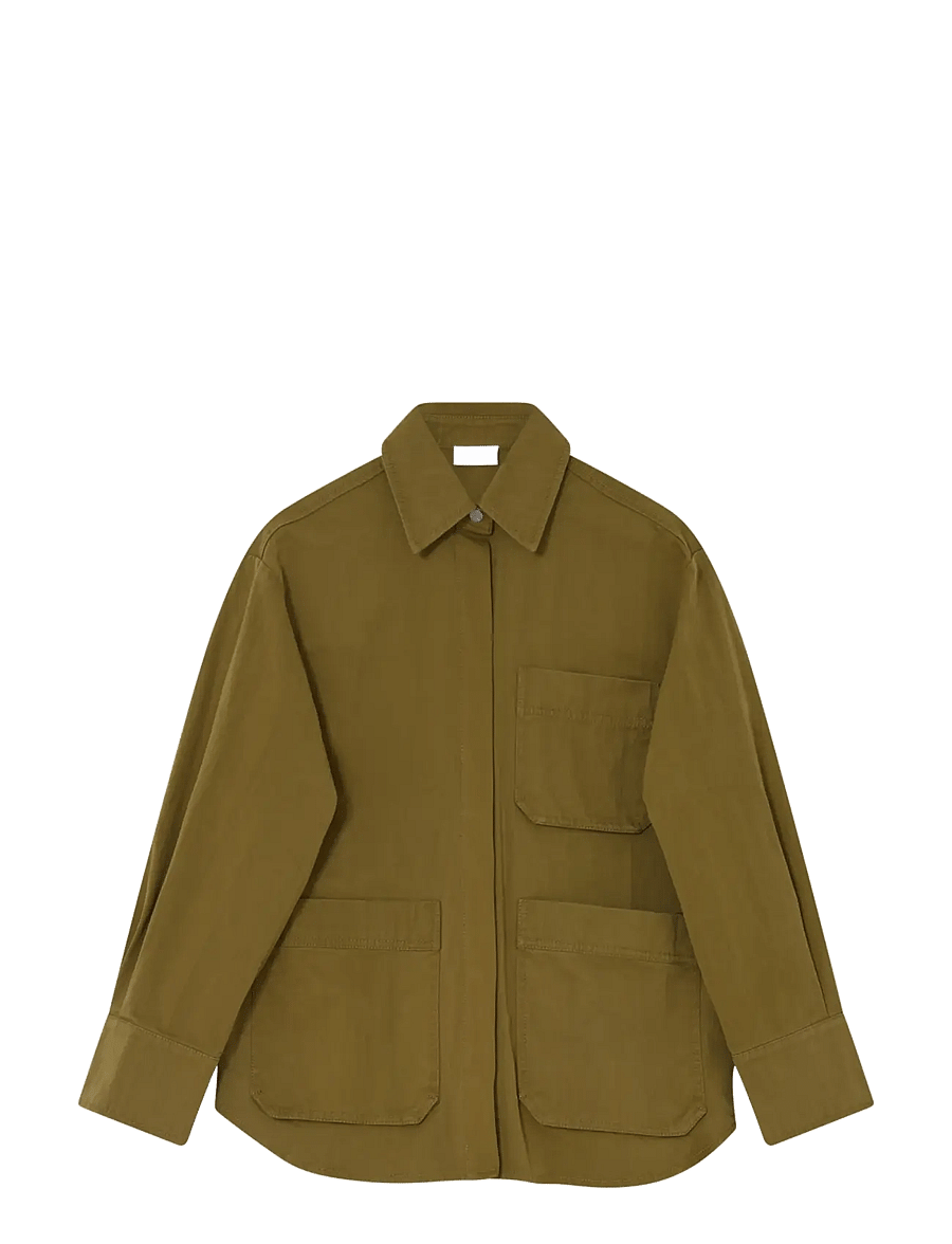 2NDDAY - 2NDBrucia - Firm Cotton - overshirts - fir green - 1