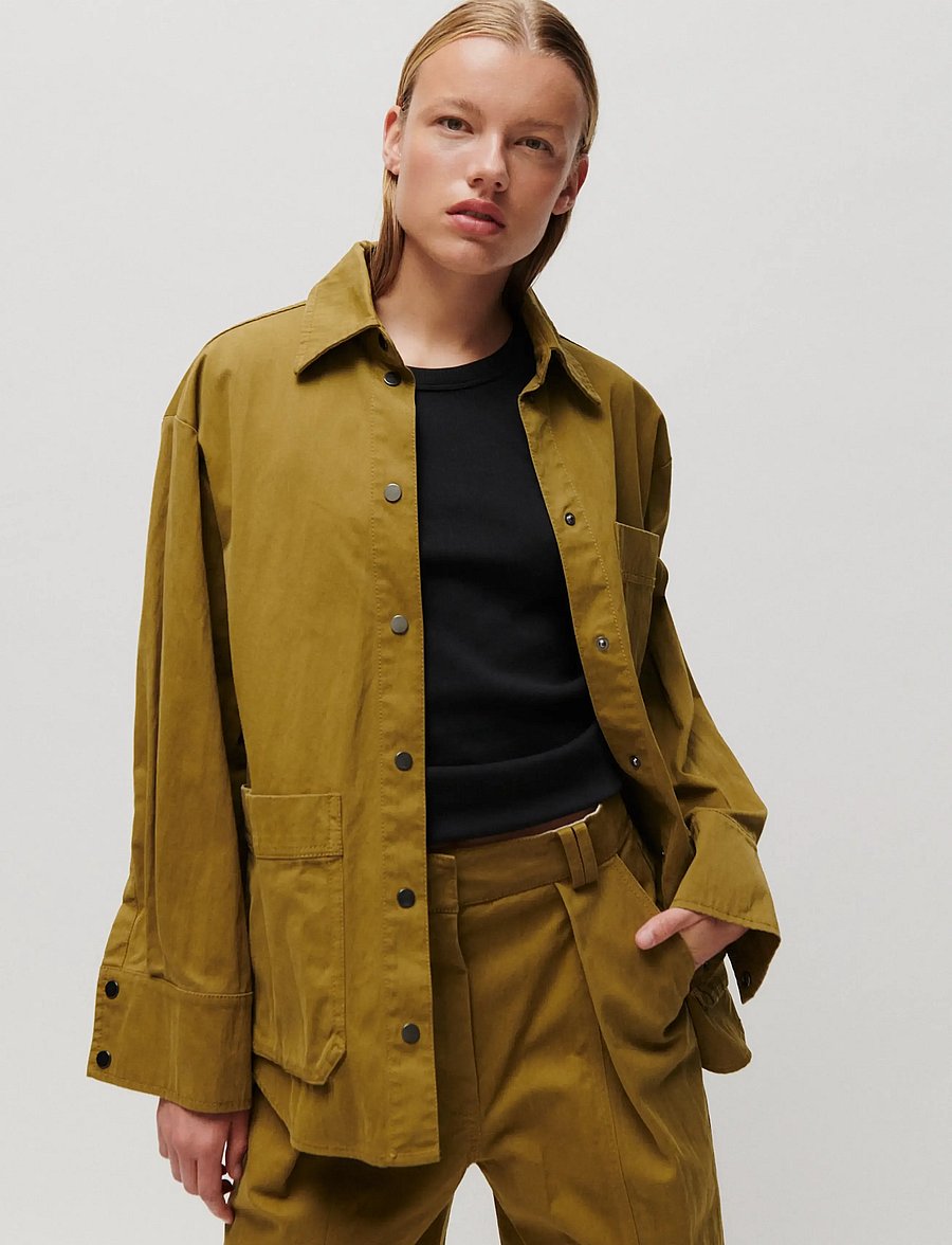 2NDDAY - 2NDBrucia - Firm Cotton - overshirts - fir green - 0