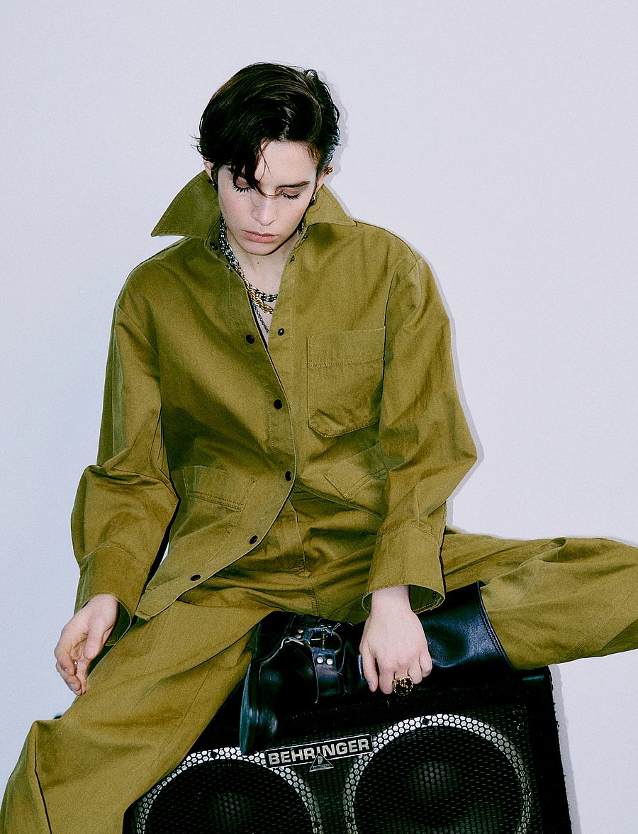 2NDDAY - 2NDBrucia - Firm Cotton - overshirts - fir green - 5