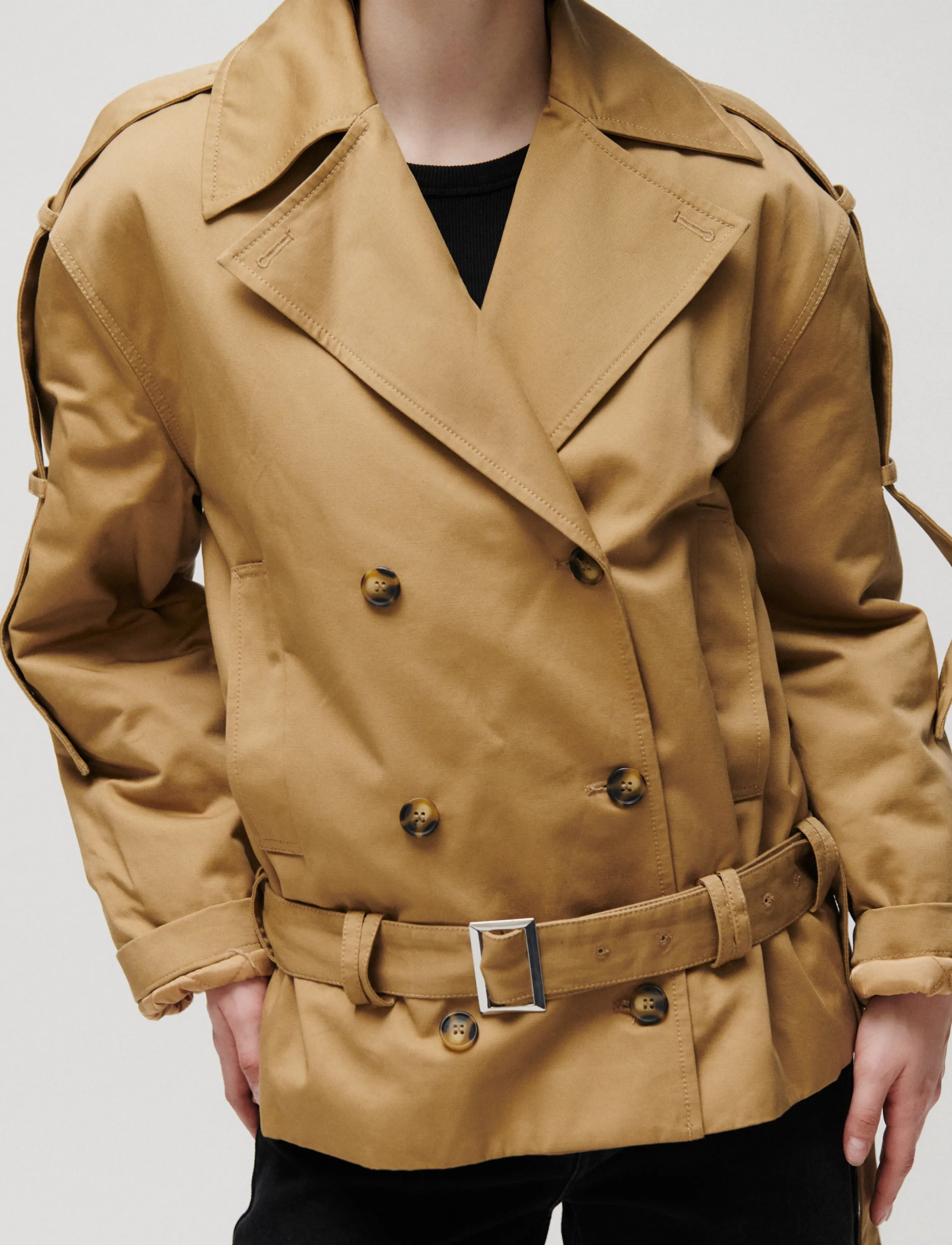 2NDDAY 2NDWillas - Tactile Cotton - Jakas - PETRIFIED OAK / beige
