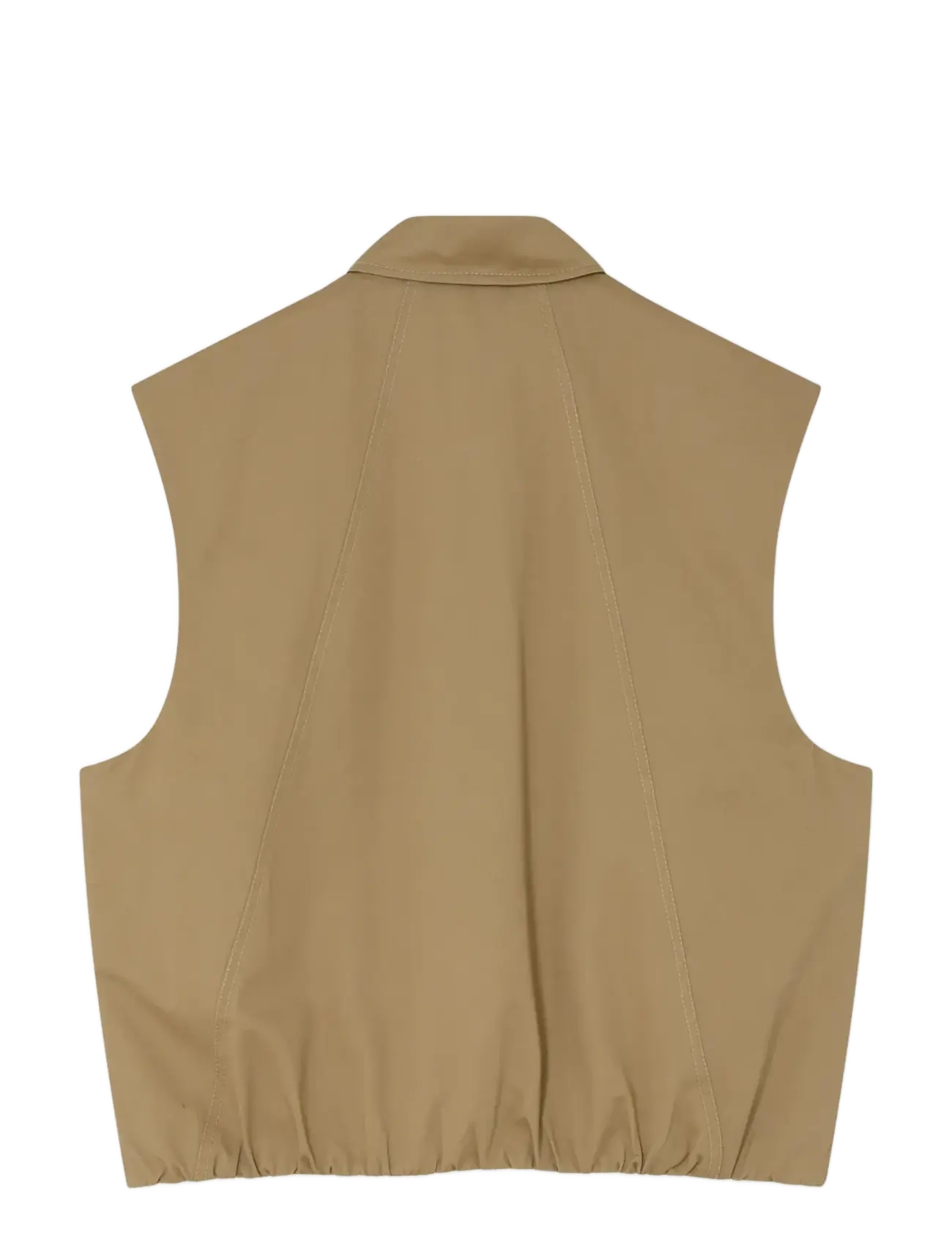 2NDDAY - 2NDCappen - Tactile Cotton - waistcoats - petrified oak - 2