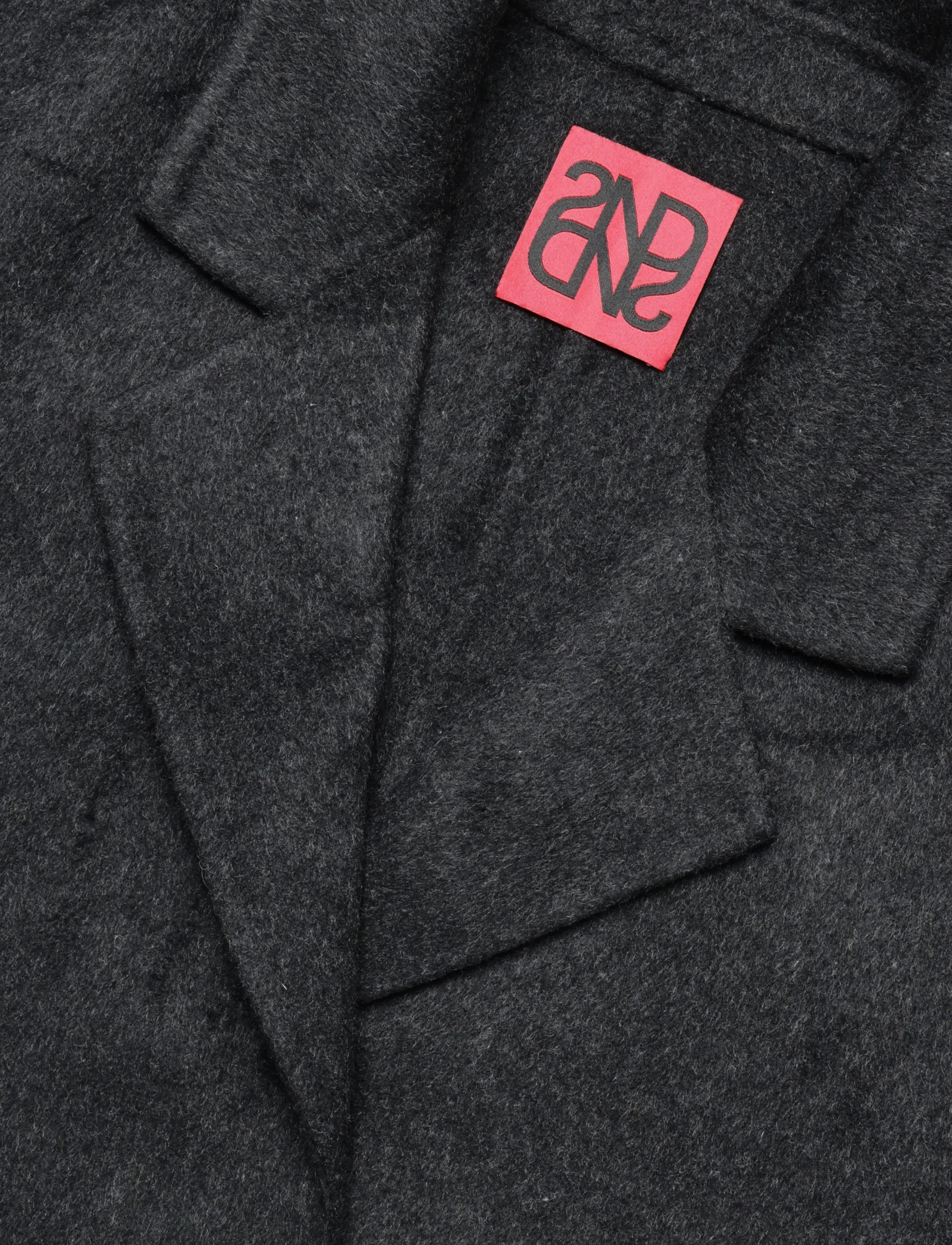 2NDDAY - 2NDSloane - Hairy Wool - winterjacken - black - 3