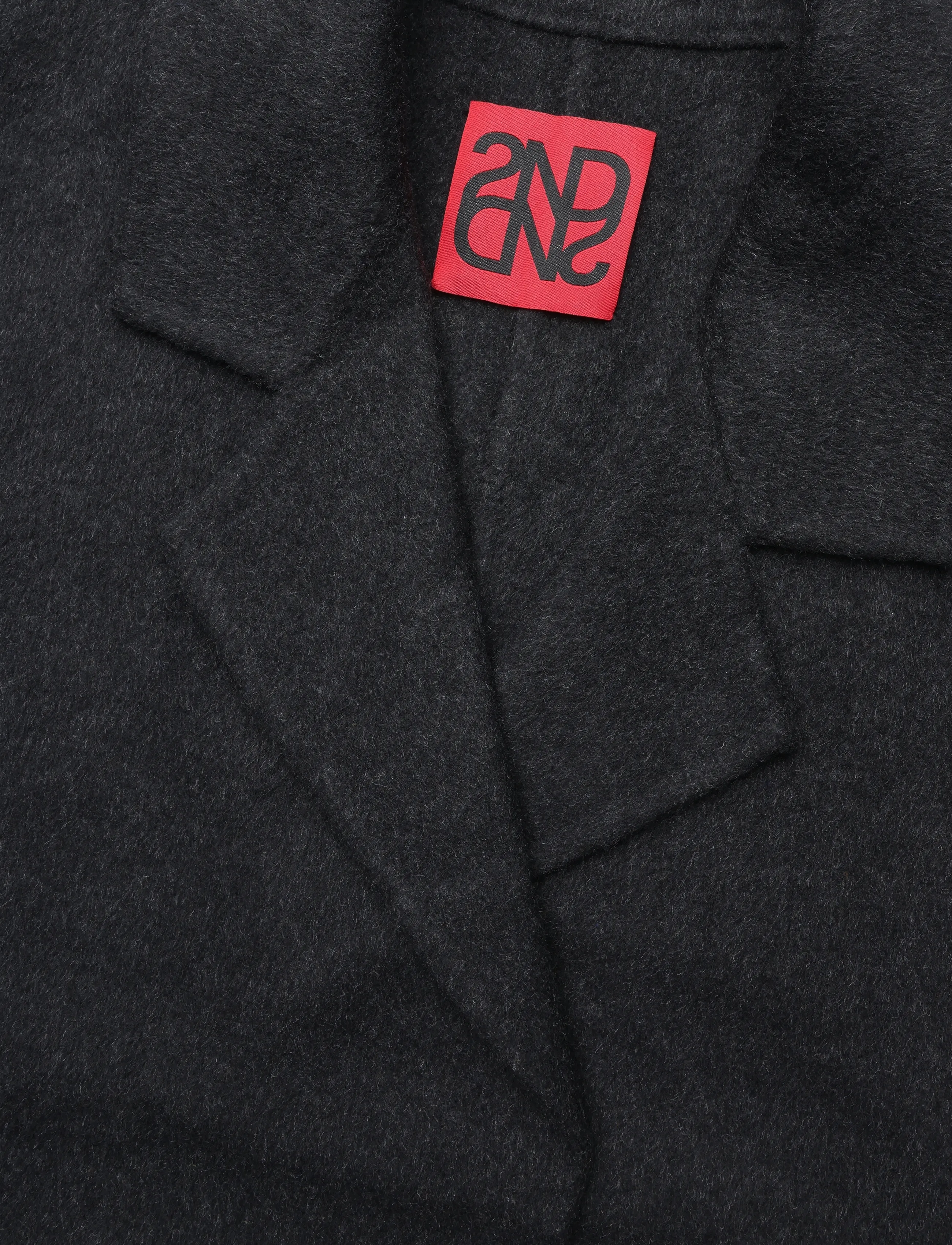 2NDDAY - 2NDSloany - Hairy Wool - outerwear - black - 2