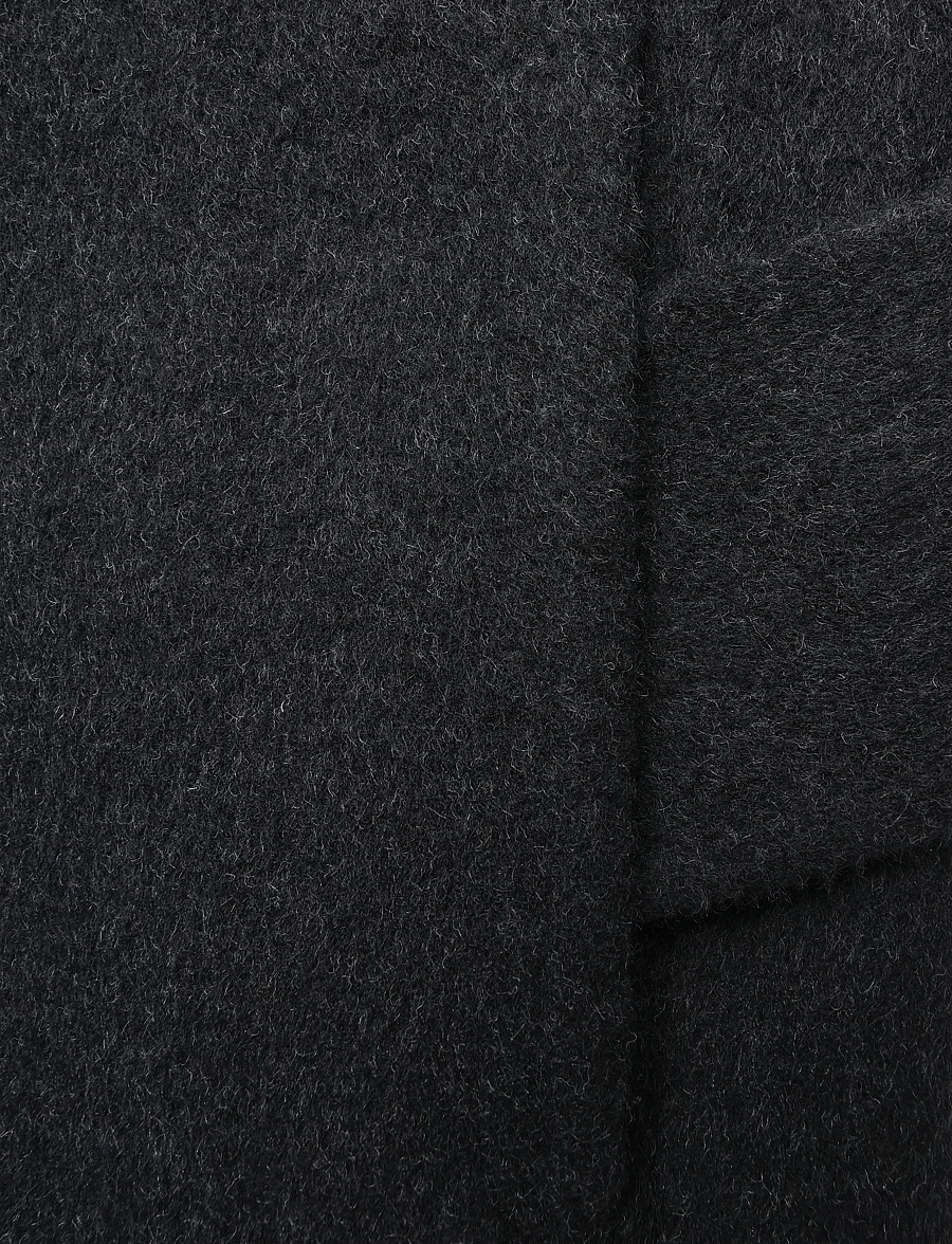 2NDDAY - 2NDSloany - Hairy Wool - kerged mantlid - black - 3