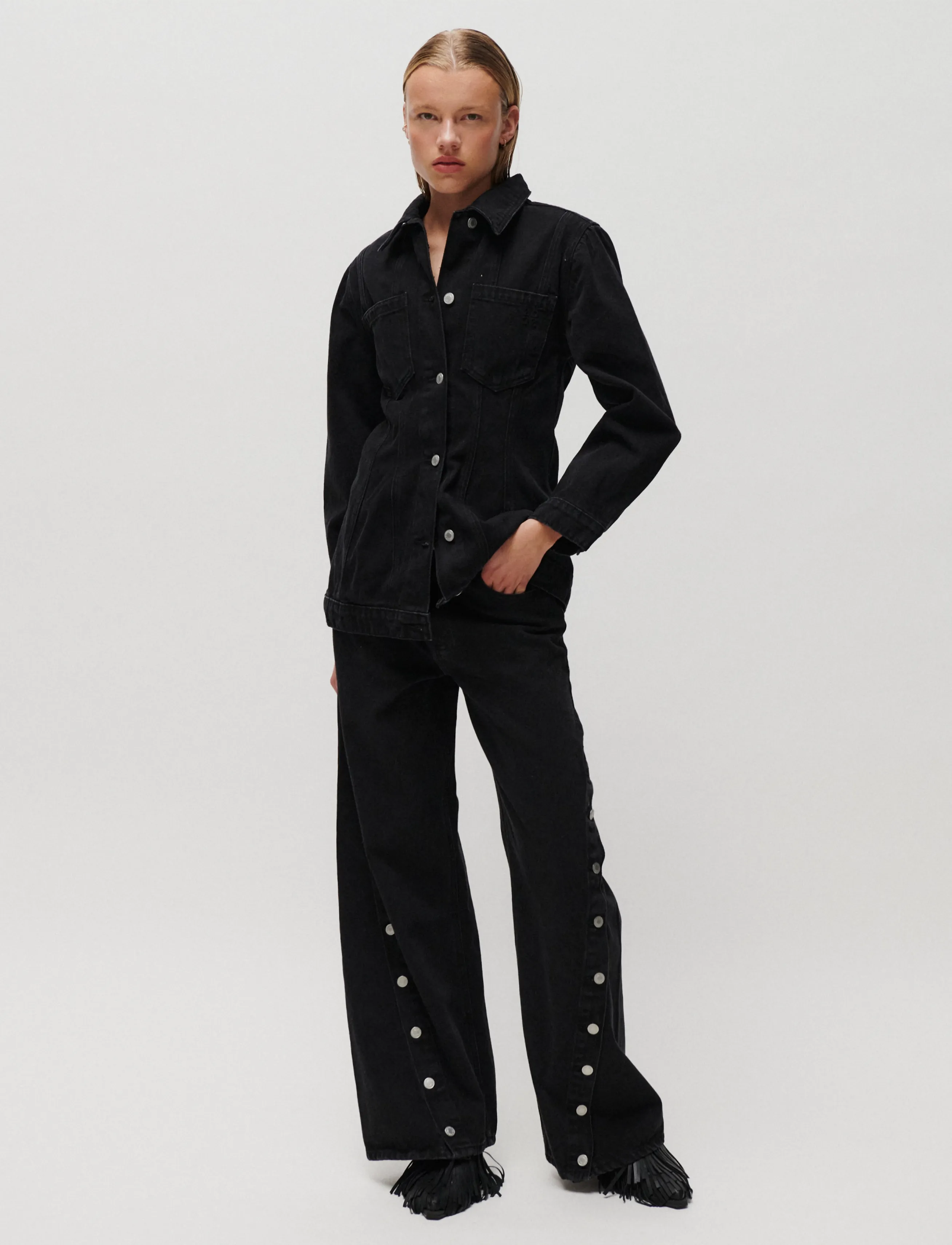 2NDDAY - 2NDTyler - Black Wash - black denim - 3
