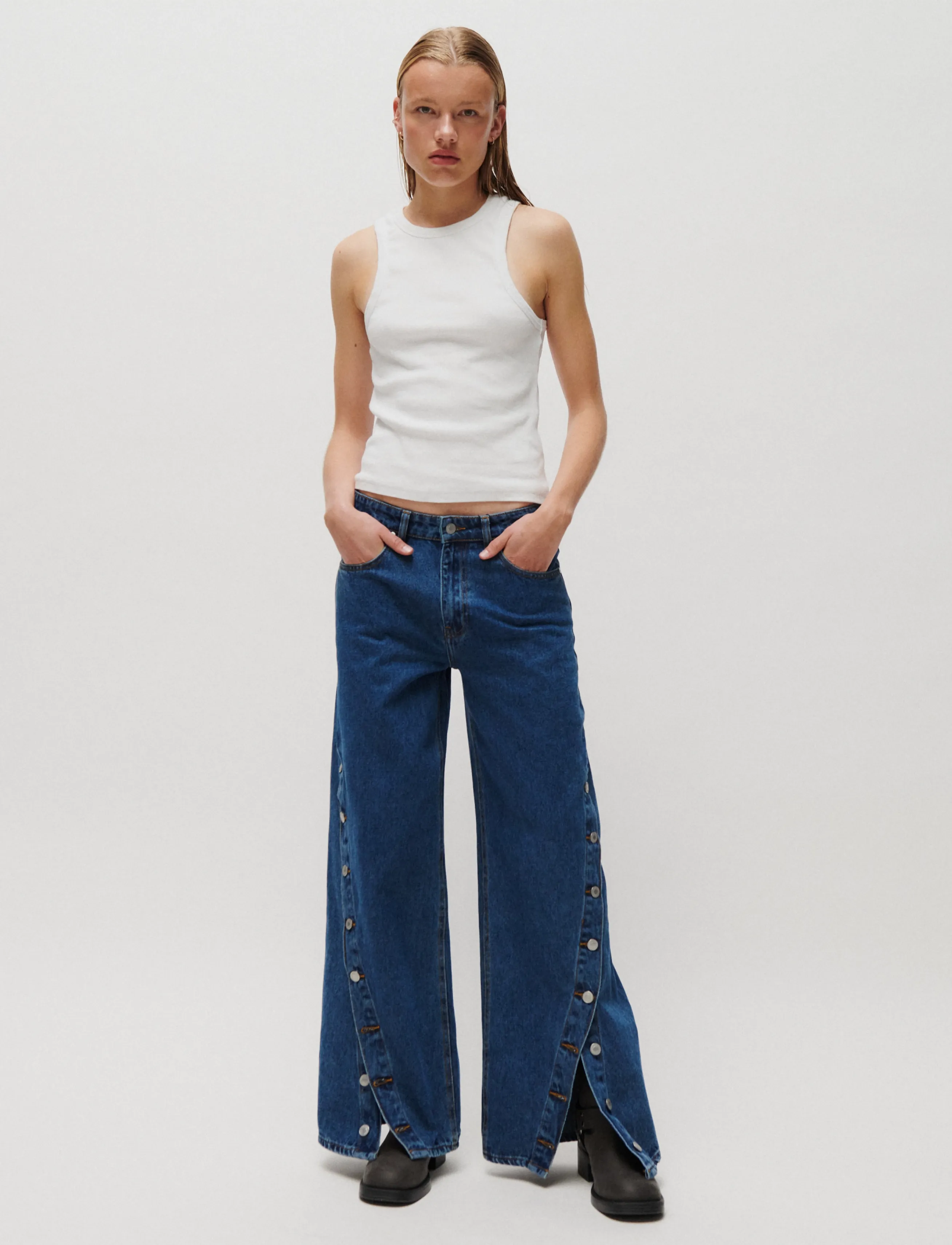 2NDDAY 2NDTyler - Midblue Wash - Jeans - MID BLUE / blue