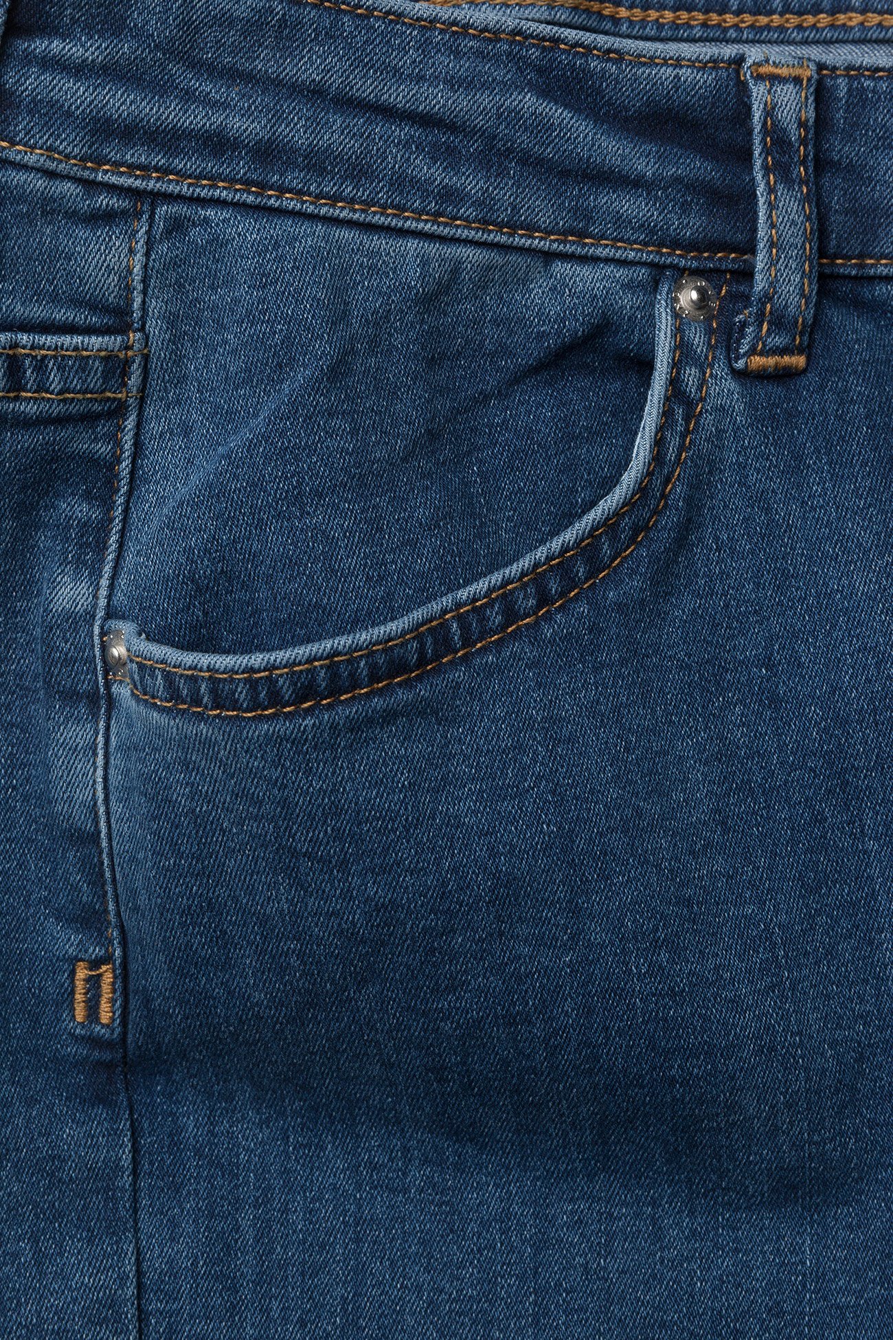 2nd One - Nicole 829 Crop, Blue Clarity Smock, Jeans - slim jeans - blue clarity smock - 2