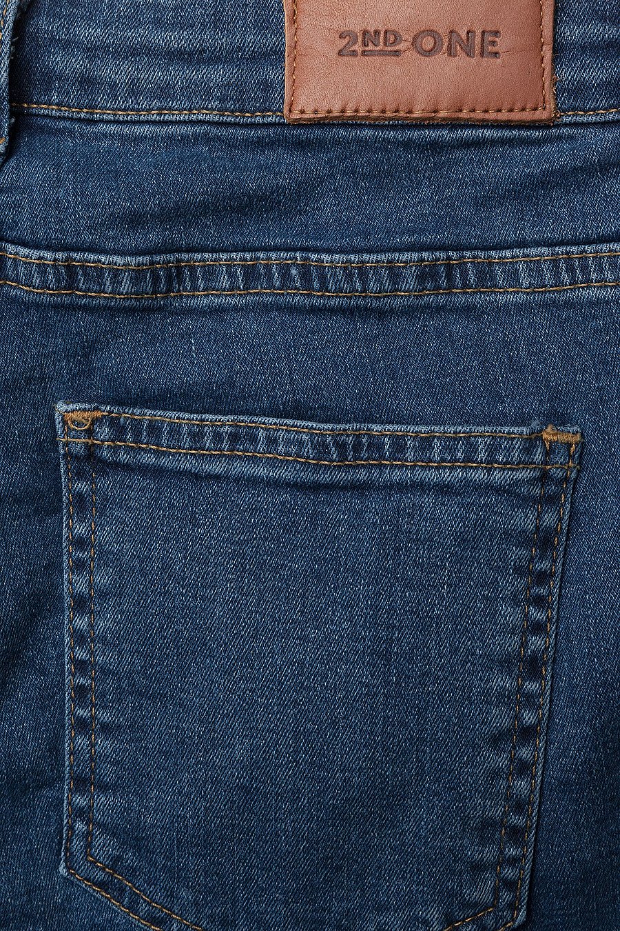 2nd One - Nicole 829 Crop, Blue Clarity Smock, Jeans - slim fit jeans - blue clarity smock - 4