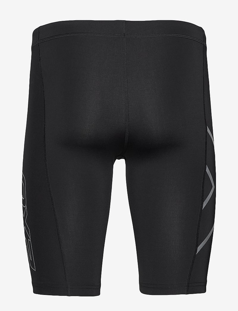 2XU - CORE COMPRESSION SHORTS - dviračių pėdkelnės - black/silver - 1