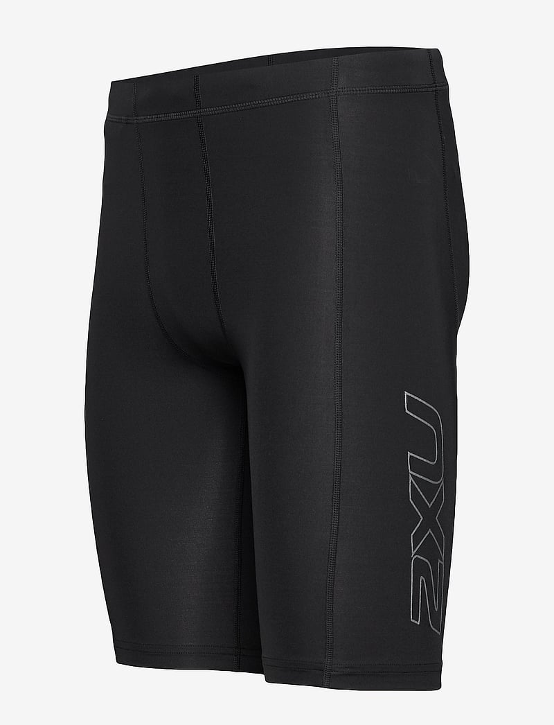 2XU - CORE COMPRESSION SHORTS - dviračių pėdkelnės - black/silver - 2