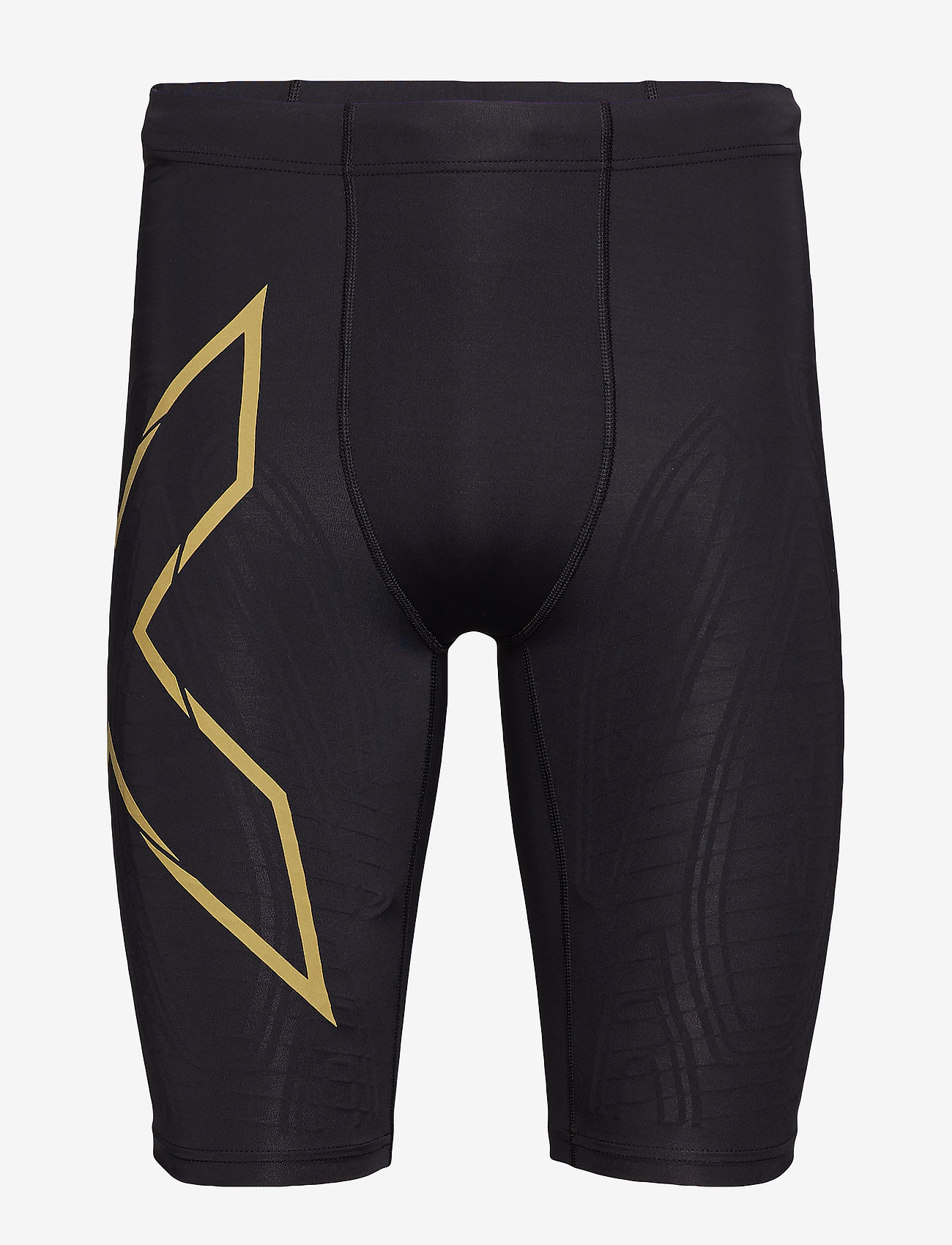2XU - LIGHT SPEED COMPRESSION SHORTS - trainingstights - black/gold reflective - 0