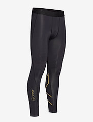 2XU - FORCE COMPRESSION TIGHTS - running & training tights - black/gold - 3