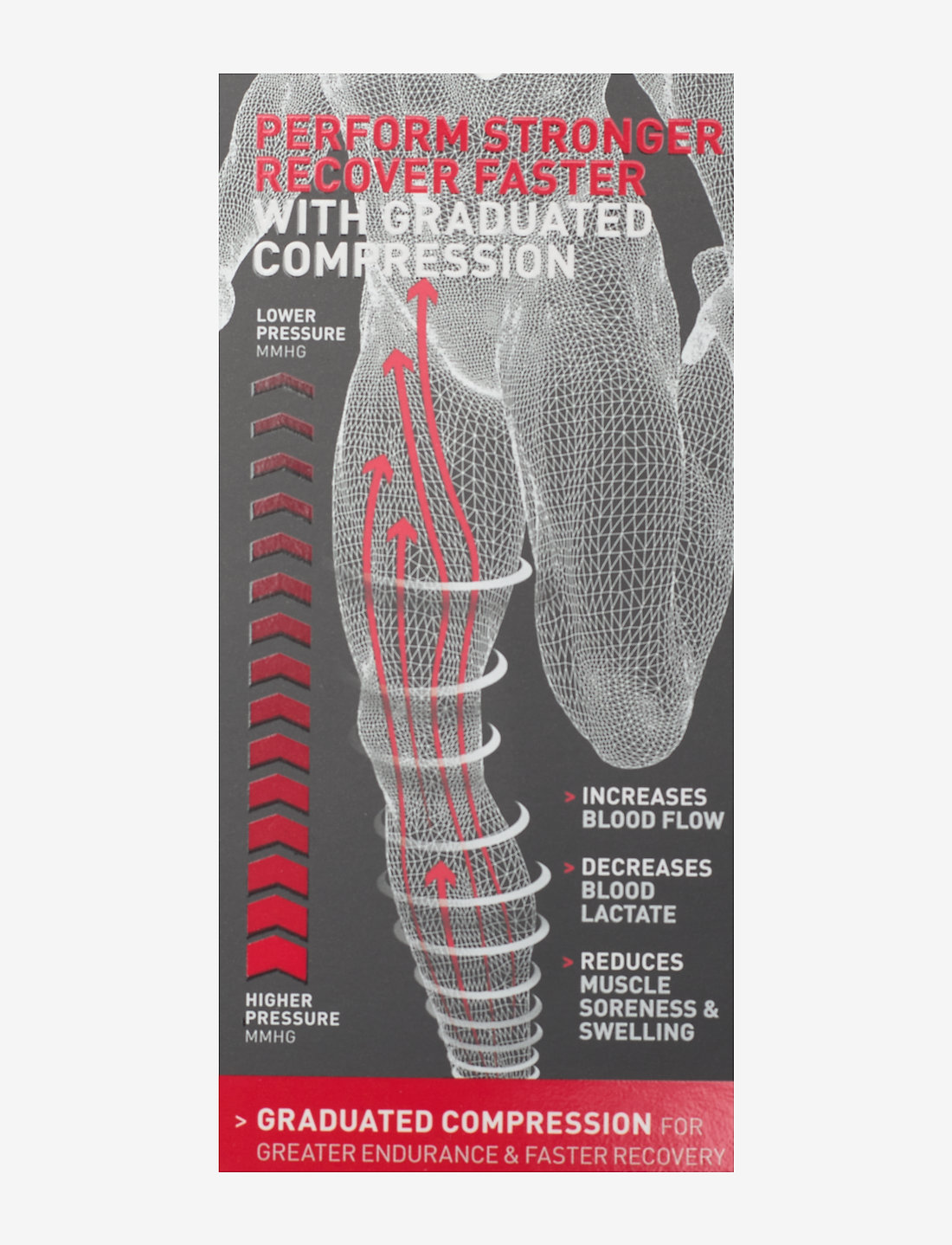 2XU - IGNITION SHIELD COMPRESSION TIGHTS - løbetights - black/ black reflective - 4