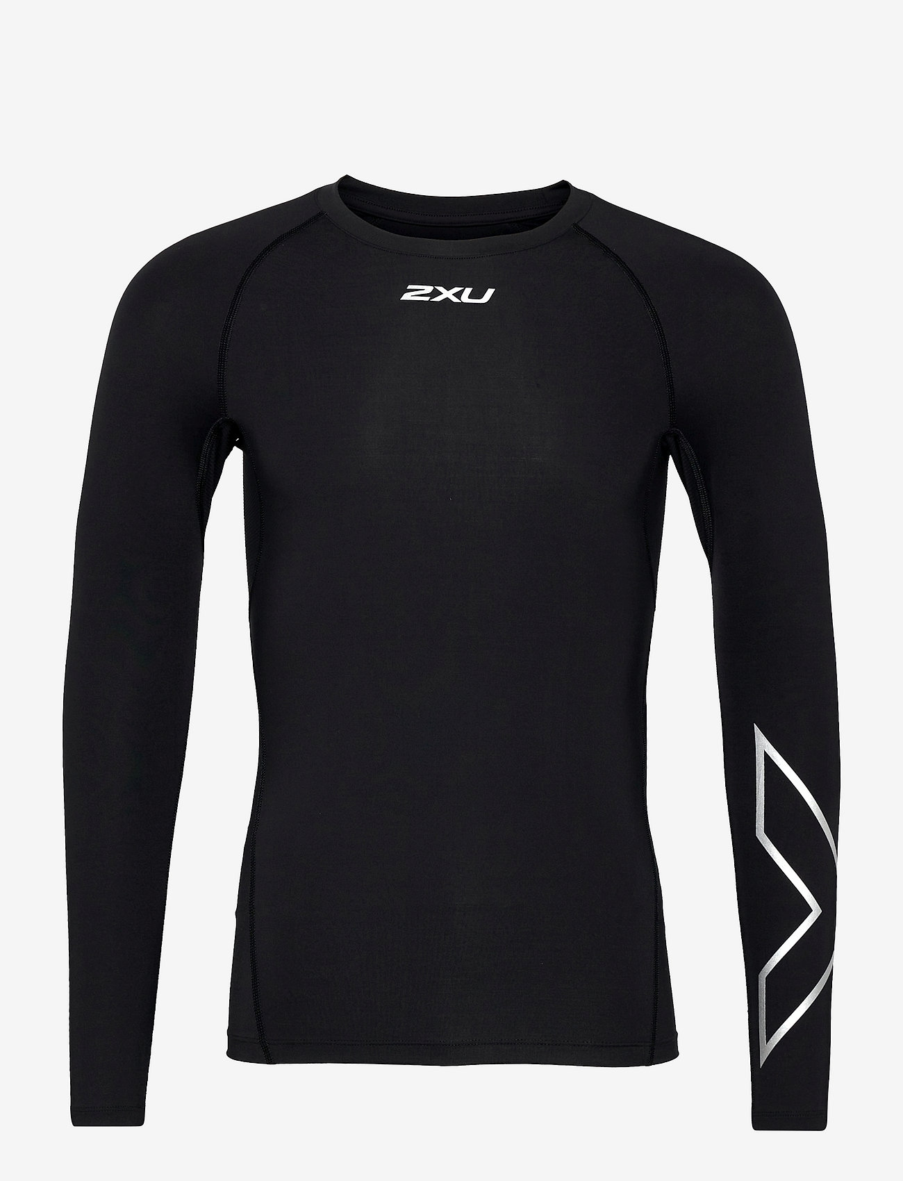 2XU - CORE COMPRESSION LONG SLEEVE - black/silver - 0