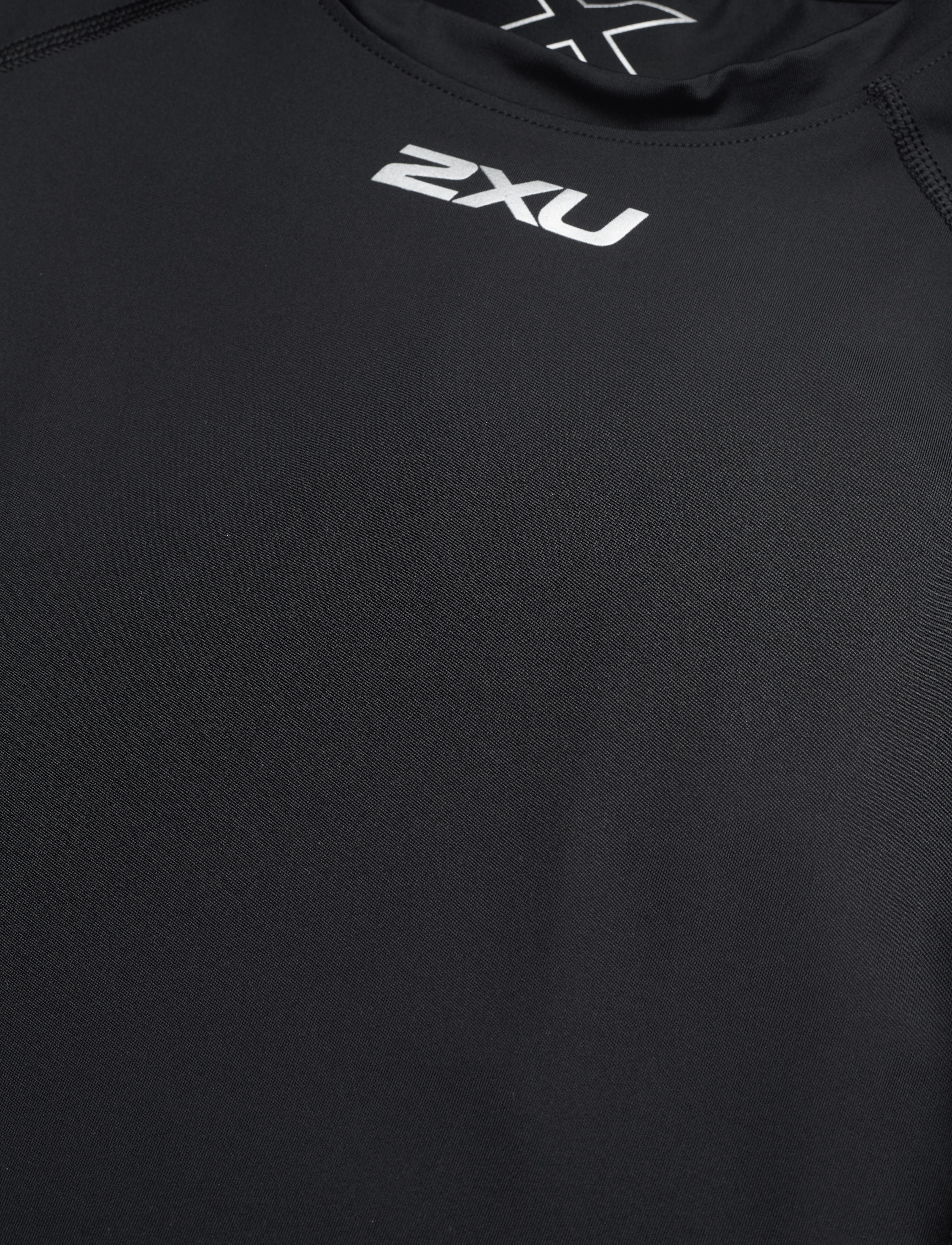 2XU - CORE COMPRESSION LONG SLEEVE - black/silver - 2