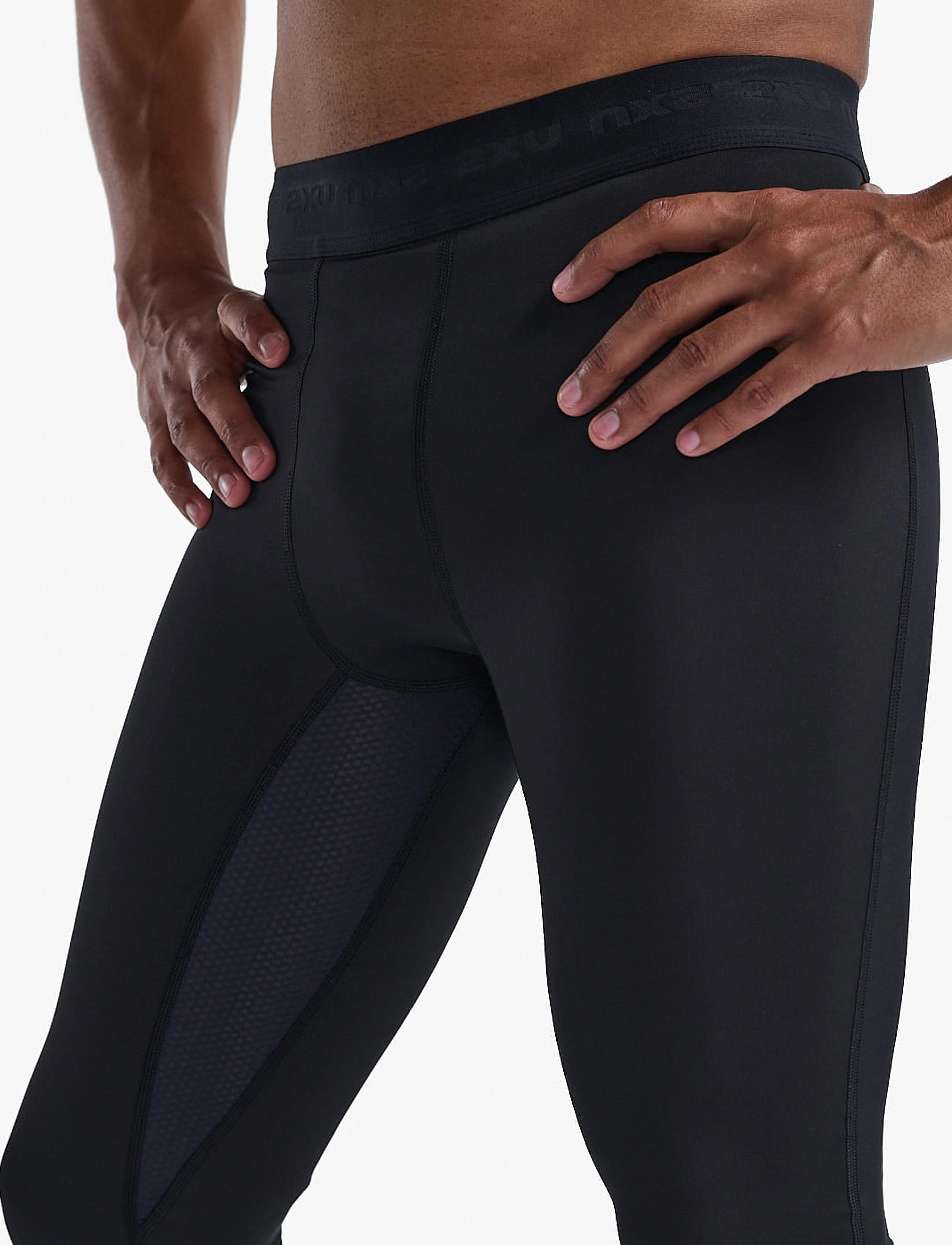 2XU - BASE LAYER COMPRESSION TIGHTS - träningstights - black/nero - 4