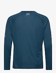 2XU - AERO LONG SLEEVE - långärmade tröjor - majol/silver reflective - 1