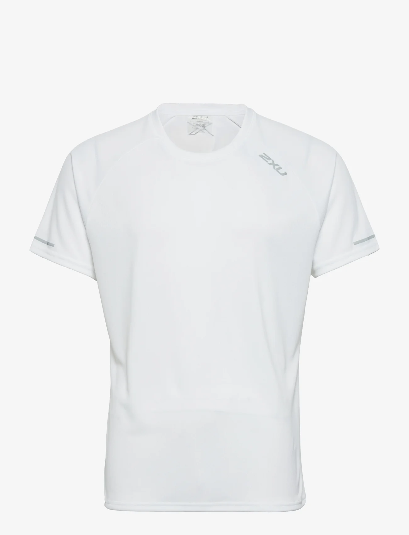 2XU - AERO TEE - t-shirts - white/silver reflective - 0
