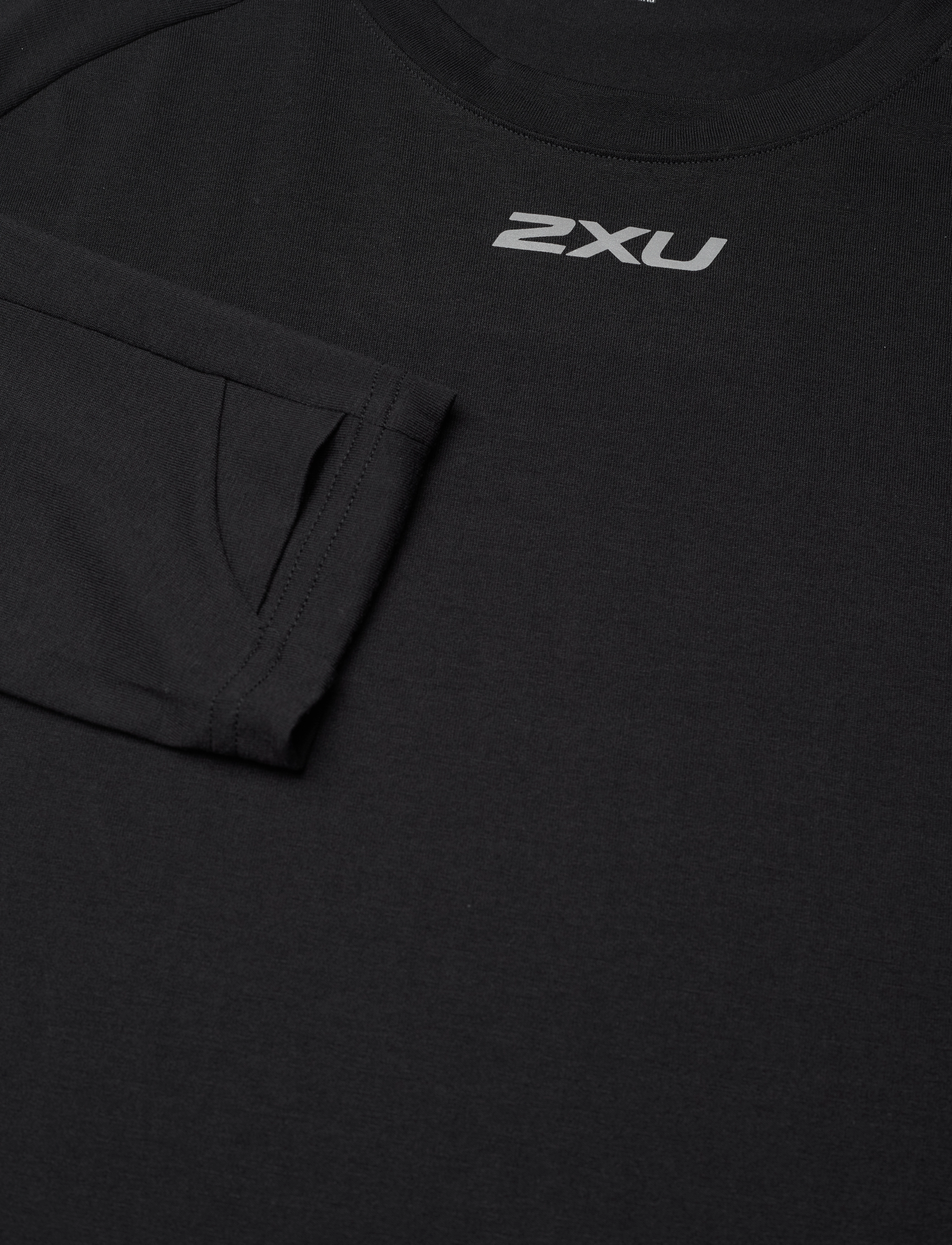 2XU - IGNITION BASE LAYER L/S - black/silver reflective - 3