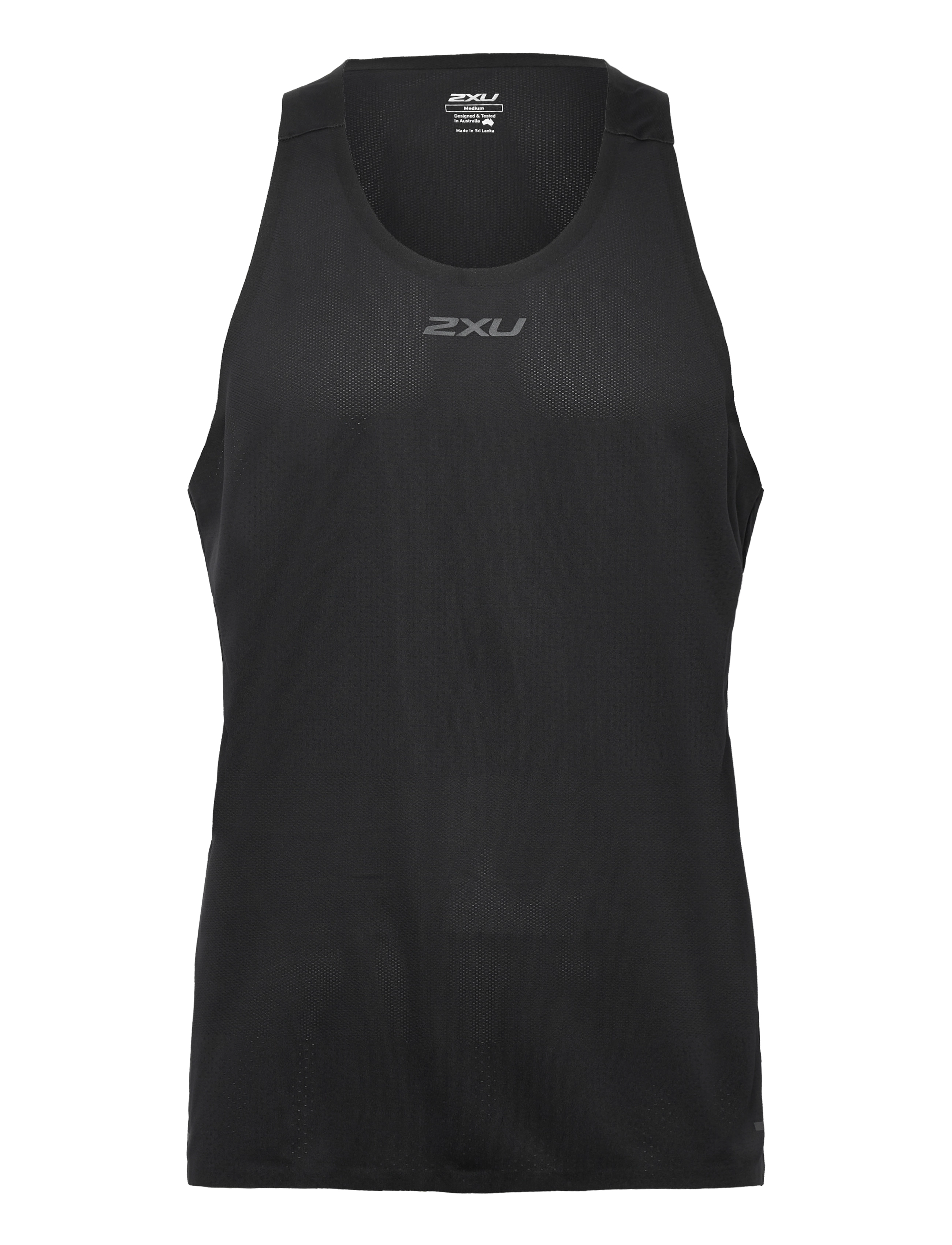 2XU - LIGHT SPEED TECH SINGLET - black/ black reflective - 0