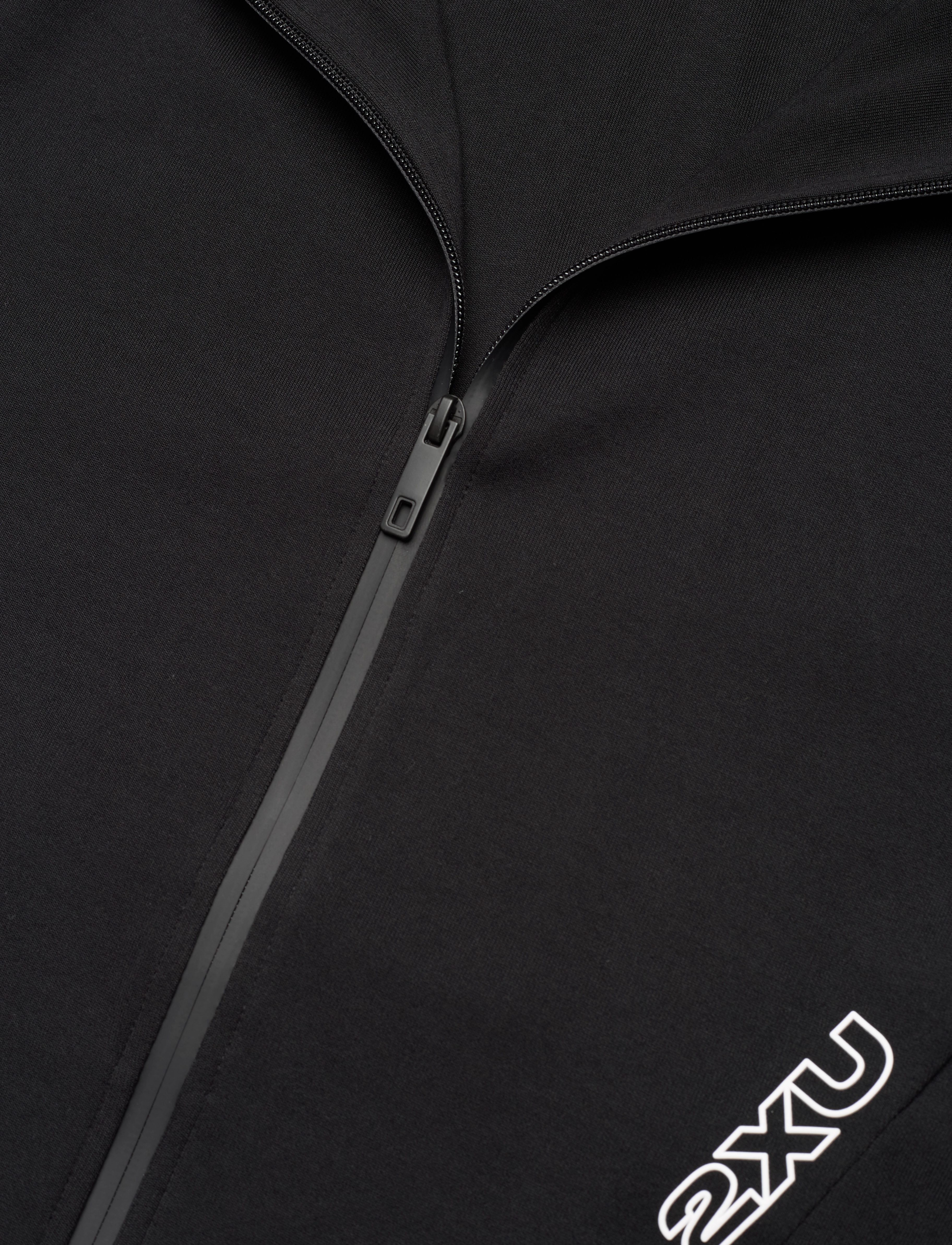 2XU - COMMUTE FULL ZIP HOODIE - black/white - 3
