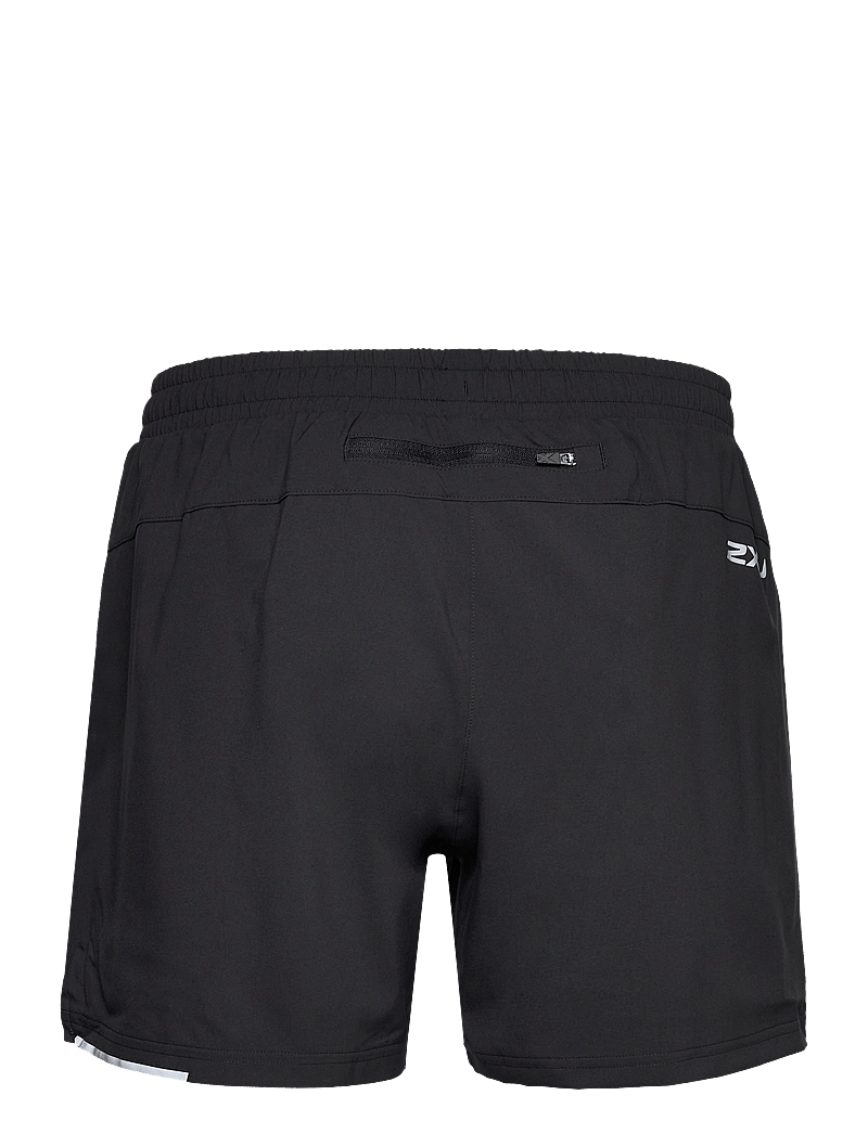 2XU - AERO 5 INCH SHORTS - lühikesed jooksupüksid - black/silver reflective - 2