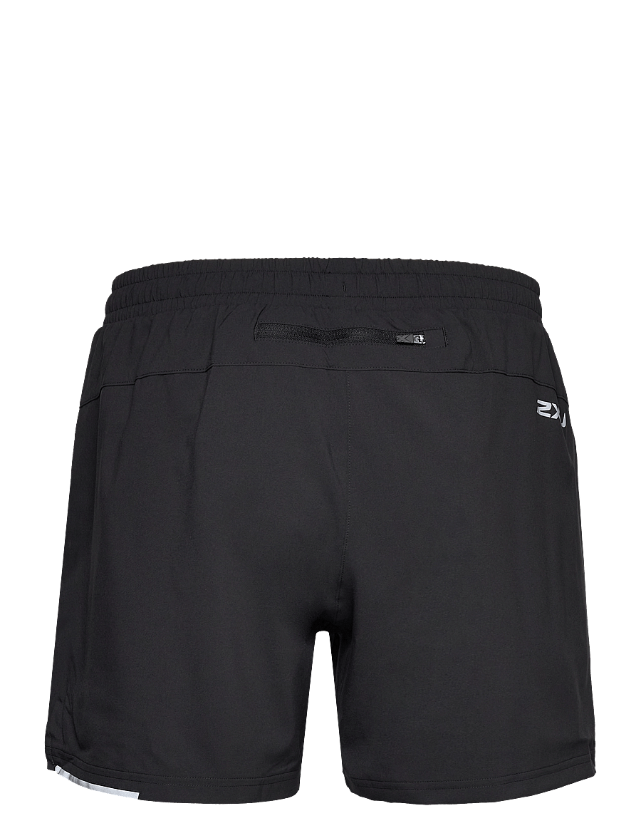 2XU - AERO 5 INCH SHORTS - skriešanas šorti - black/silver reflective - 2