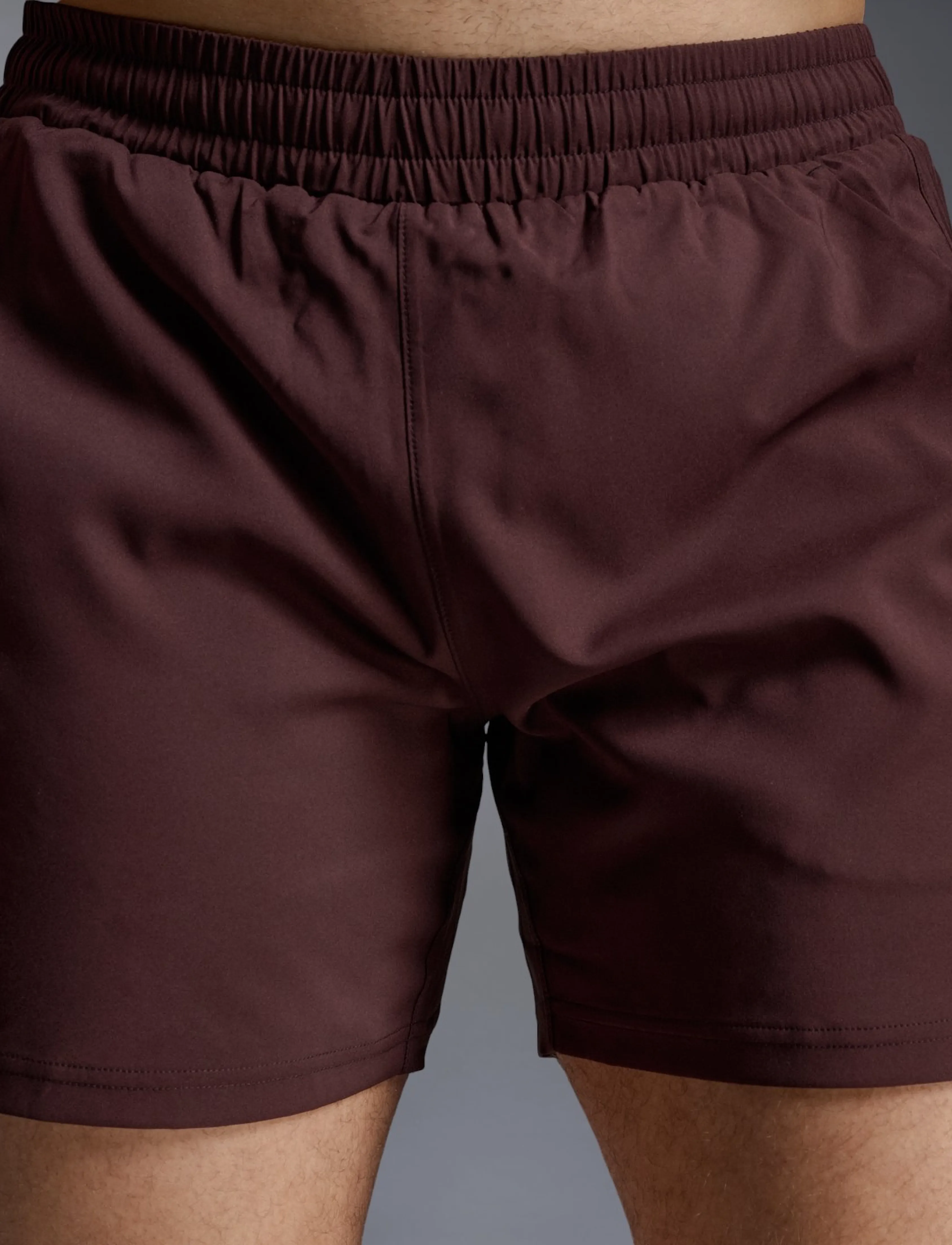 2XU - AERO 5 INCH SHORTS - løbeshorts - bark/black reflective - 4