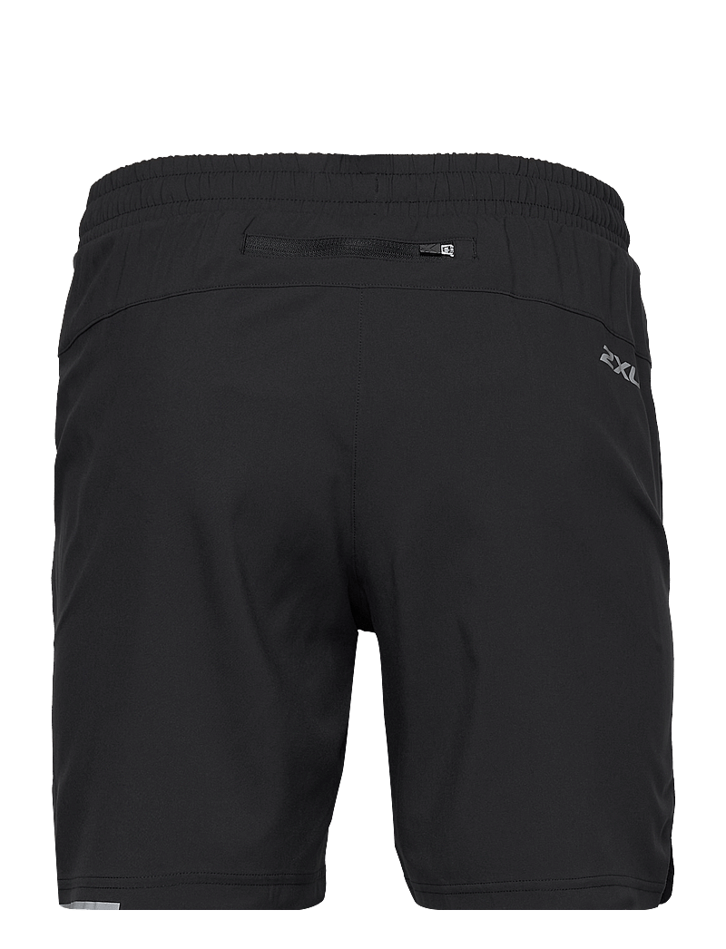 2XU - AERO 7 INCH SHORTS - laufshorts - black/silver reflective - 1