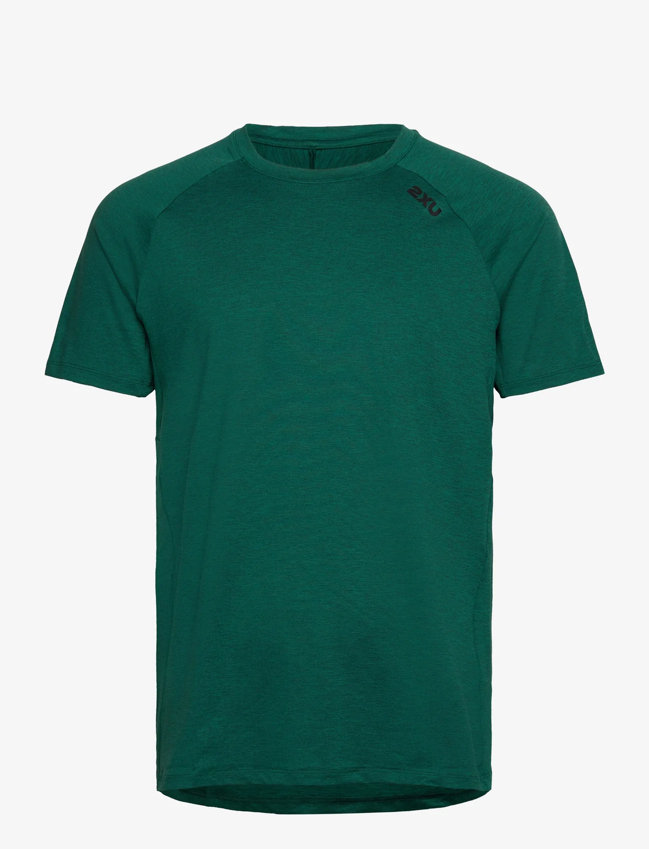 2XU - MOTION TEE - short-sleeved t-shirts - forest green/black - 0