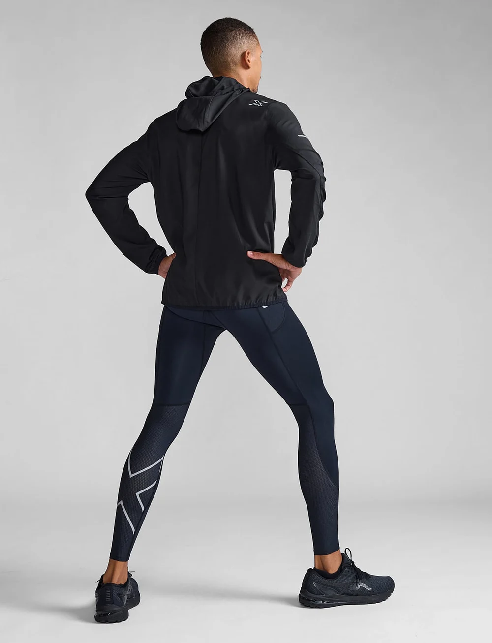 2XU - AERO JACKET - sportjackor - black/silver reflective - 0
