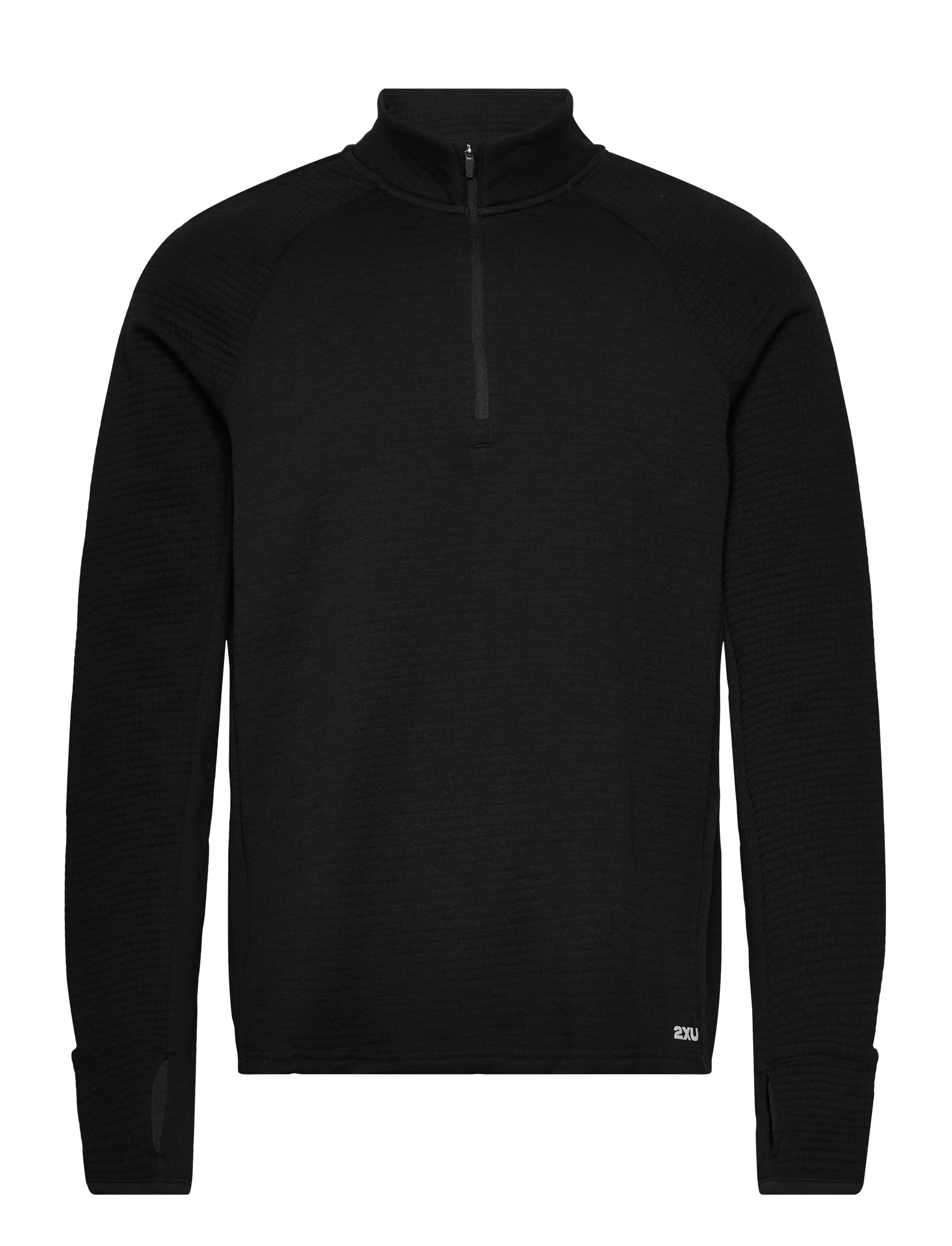 2XU Ignition Haptic 1/4 Zip, Quarter Zip Pullover, Sort, Str: XL