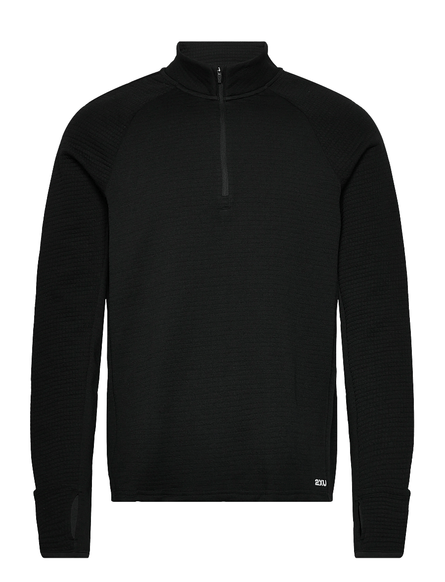 2XU - IGNITION HAPTIC 1/4 ZIP - kampsunid ja vahekihid - black/silver reflective - 0